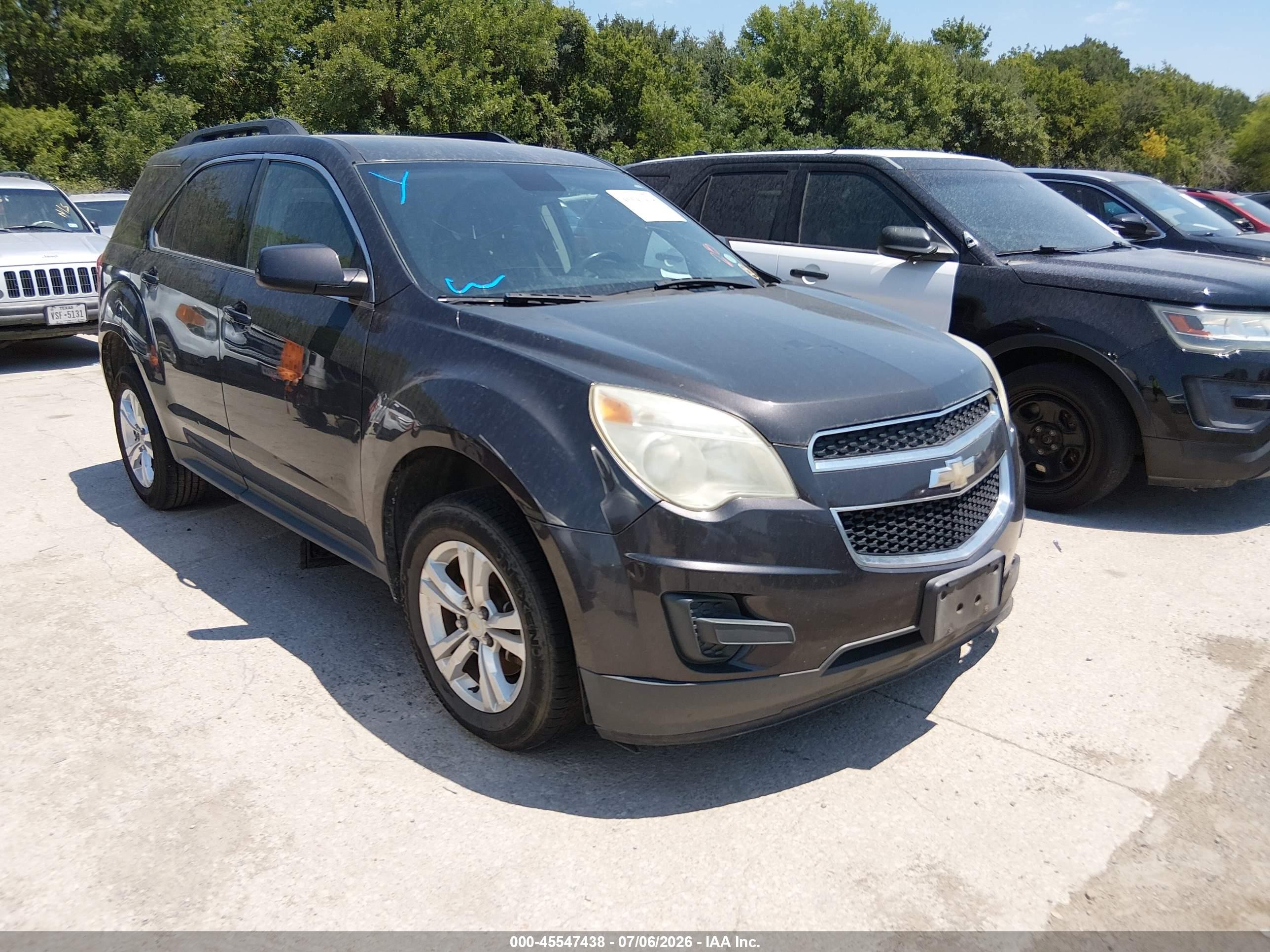 2013 Chevrolet Equinox 1lt Black vin: 2GNALDEK5D6400329