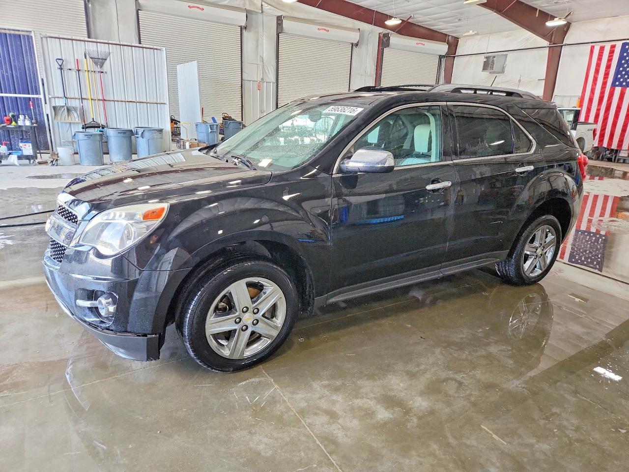 2014 Chevrolet Equinox Ltz Черный vin: 2GNALDEK5E6369424