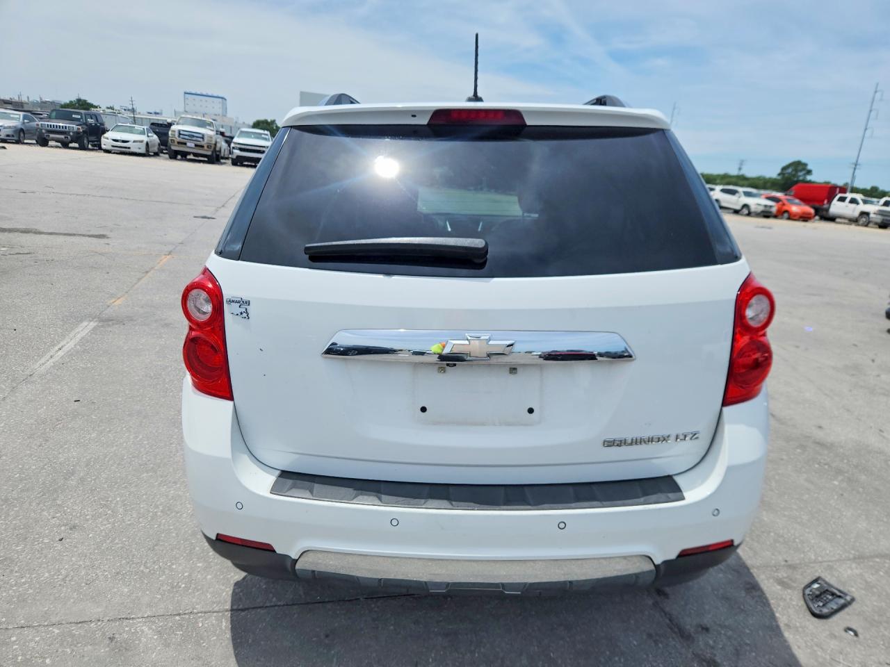2015 Chevrolet Equinox Ltz White vin: 2GNALDEK5F6251696