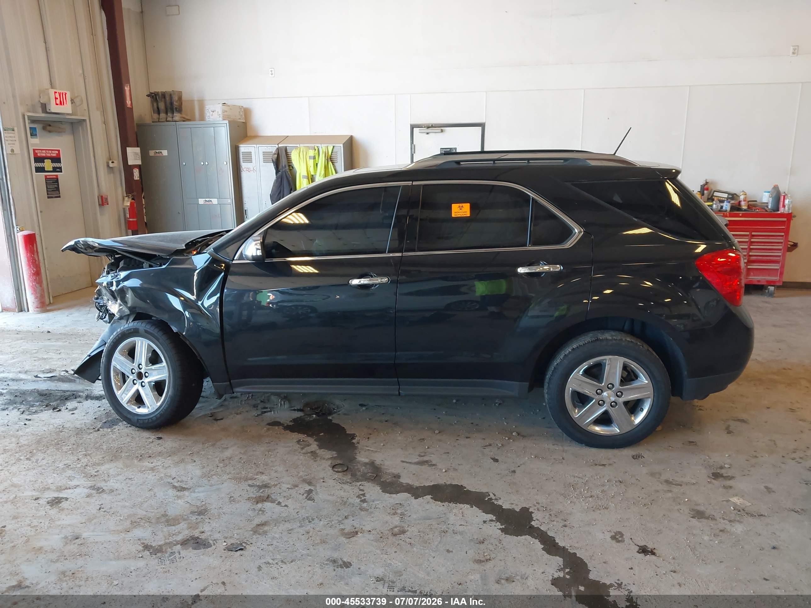 2015 Chevrolet Equinox Ltz Черный vin: 2GNALDEK5F6389013