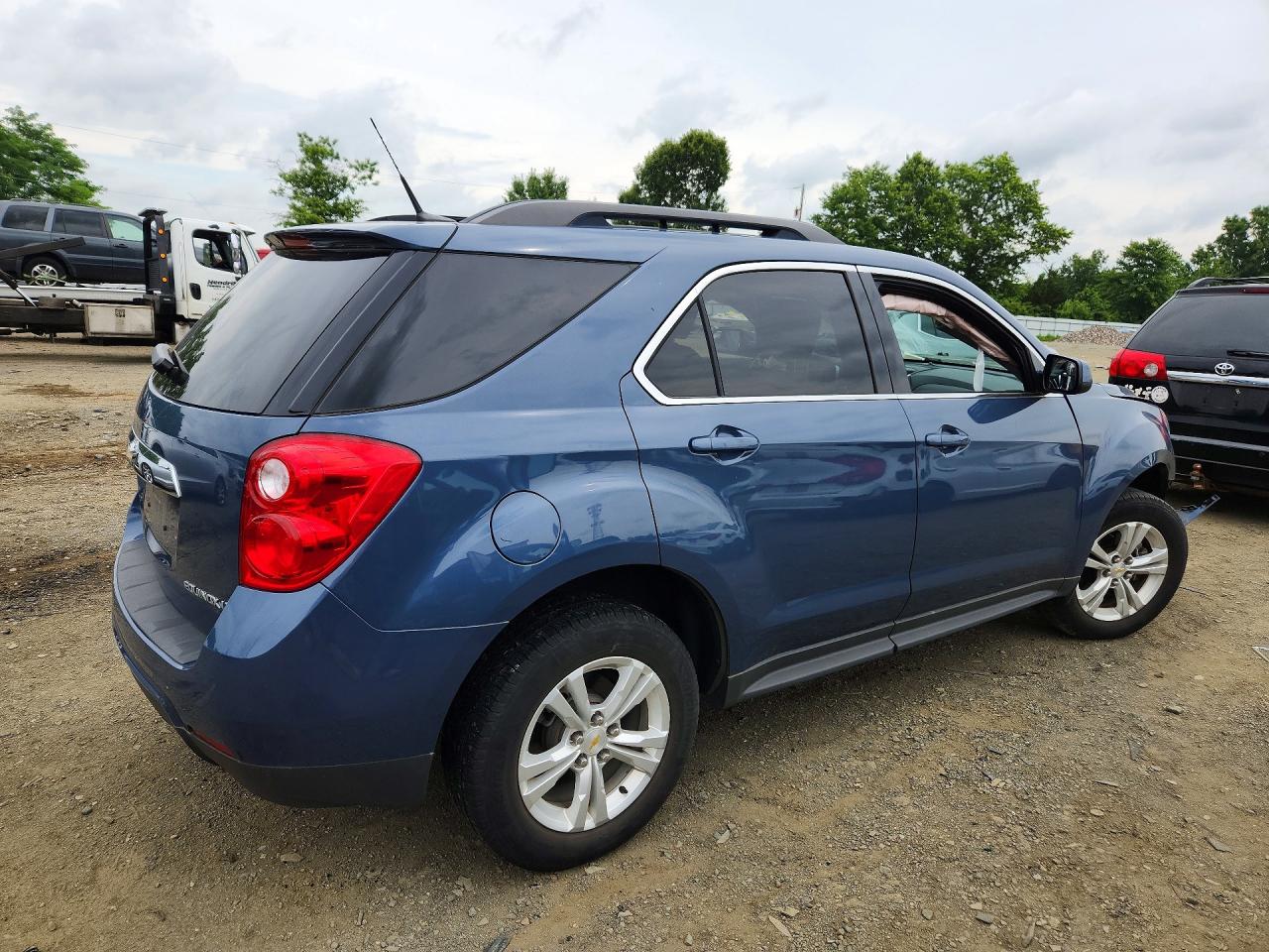 2012 Chevrolet Equinox Lt Blue vin: 2GNALDEK6C6250262