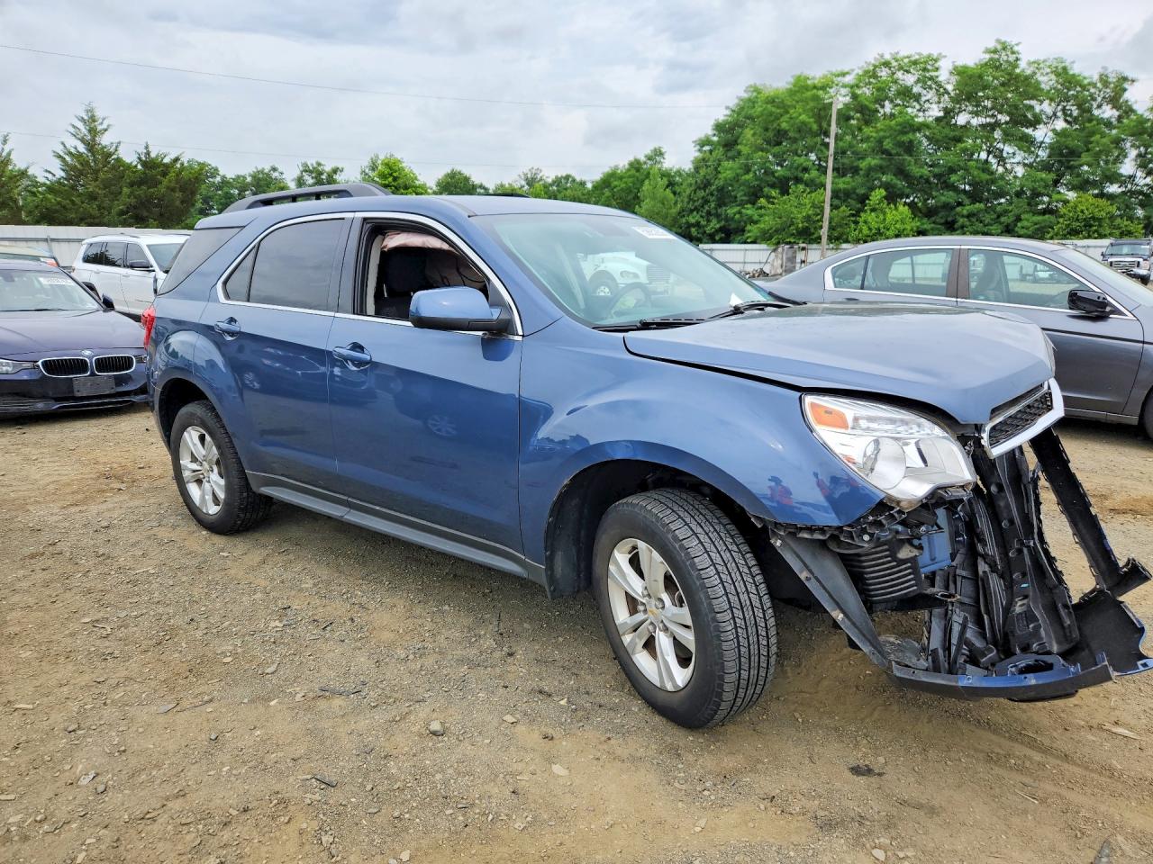 2012 Chevrolet Equinox Lt Blue vin: 2GNALDEK6C6250262