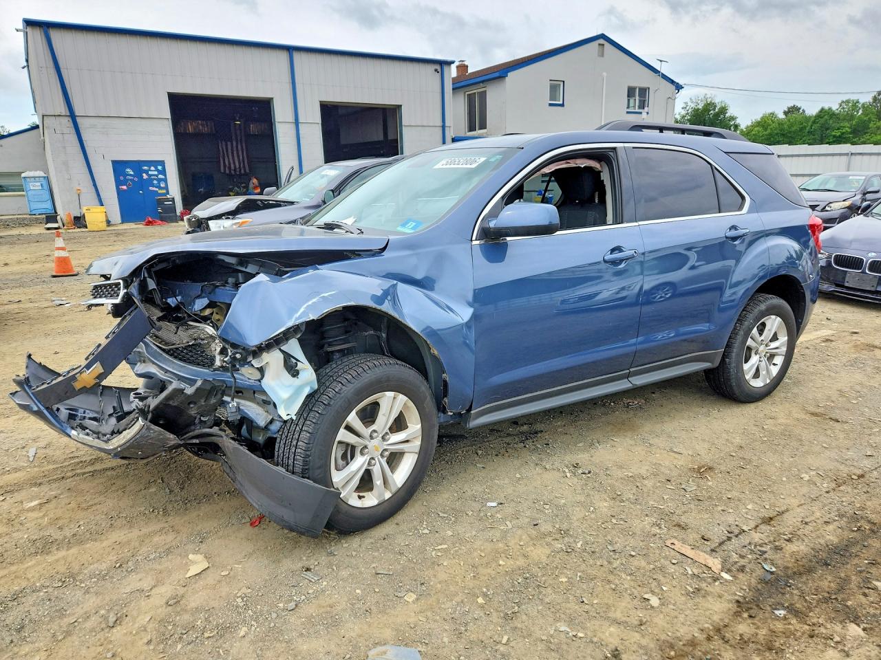 2012 Chevrolet Equinox Lt Blue vin: 2GNALDEK6C6250262