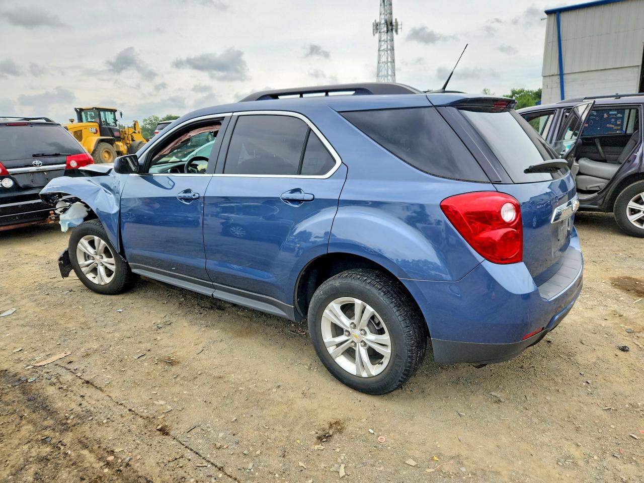 2012 Chevrolet Equinox Lt Blue vin: 2GNALDEK6C6250262