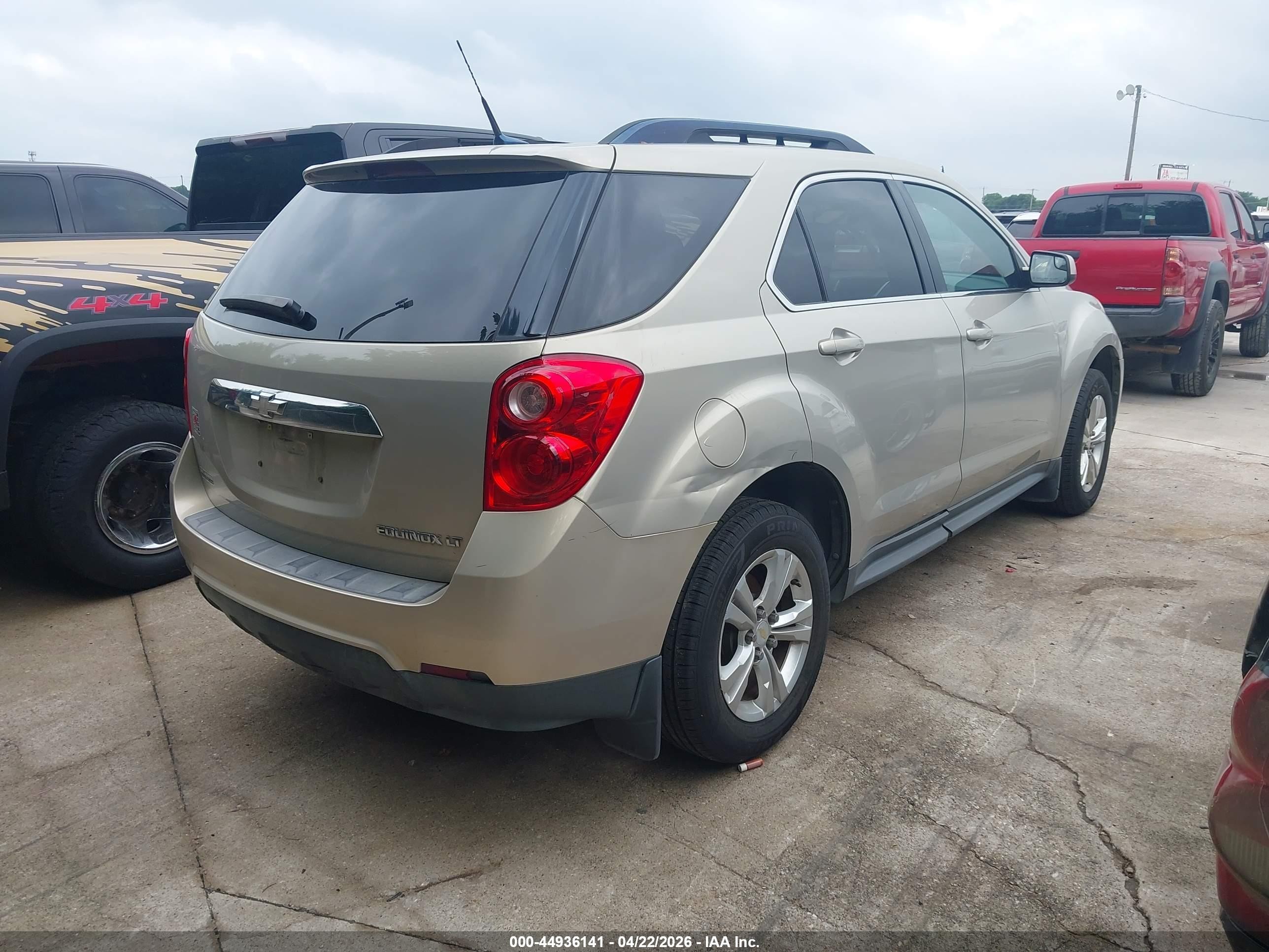 2012 Chevrolet Equinox 1lt Золотой vin: 2GNALDEK6C6300075