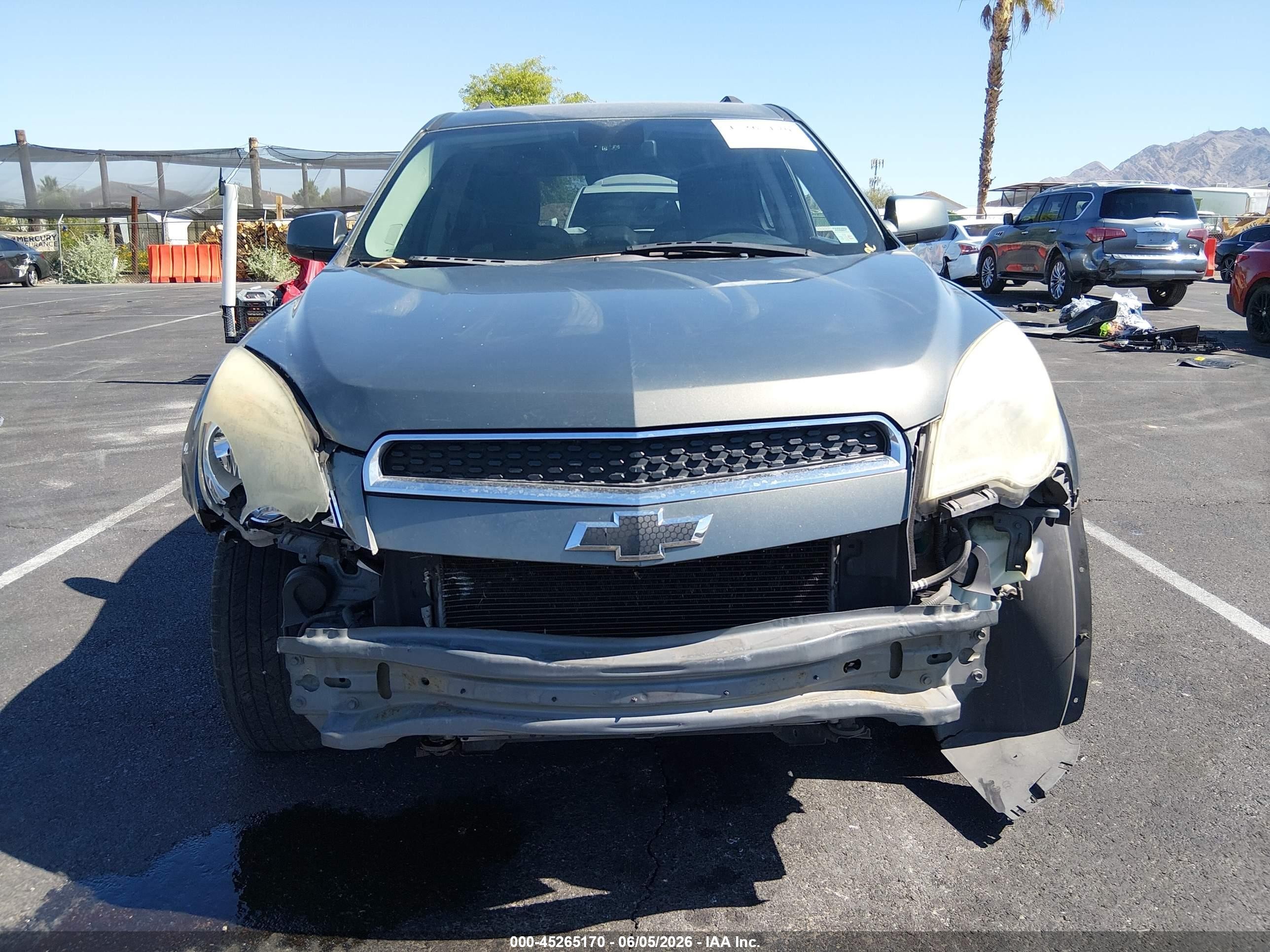 2012 Chevrolet Equinox 1lt Gray vin: 2GNALDEK6C6385774