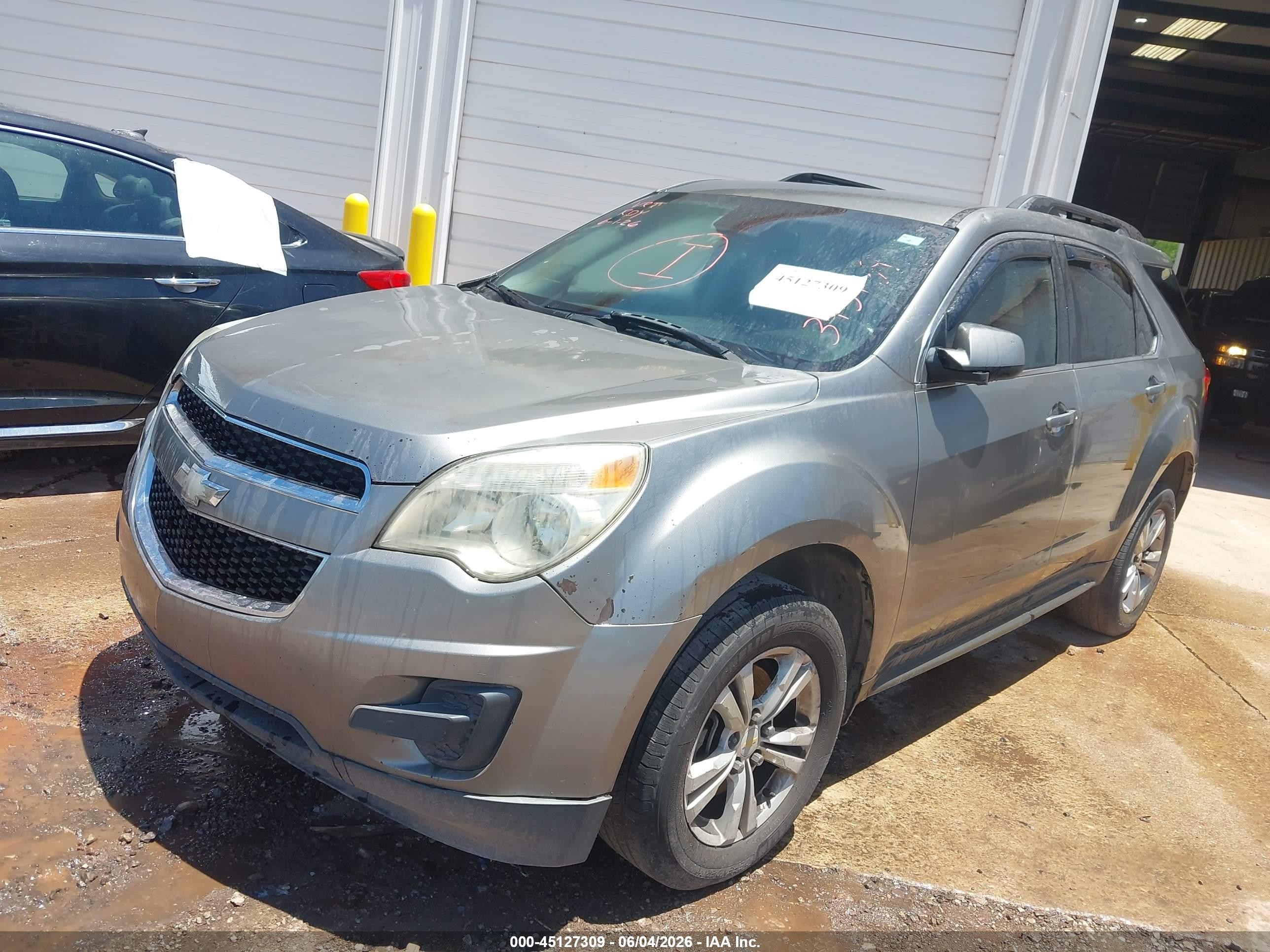 2012 Chevrolet Equinox 1lt Silver vin: 2GNALDEK6C6395169