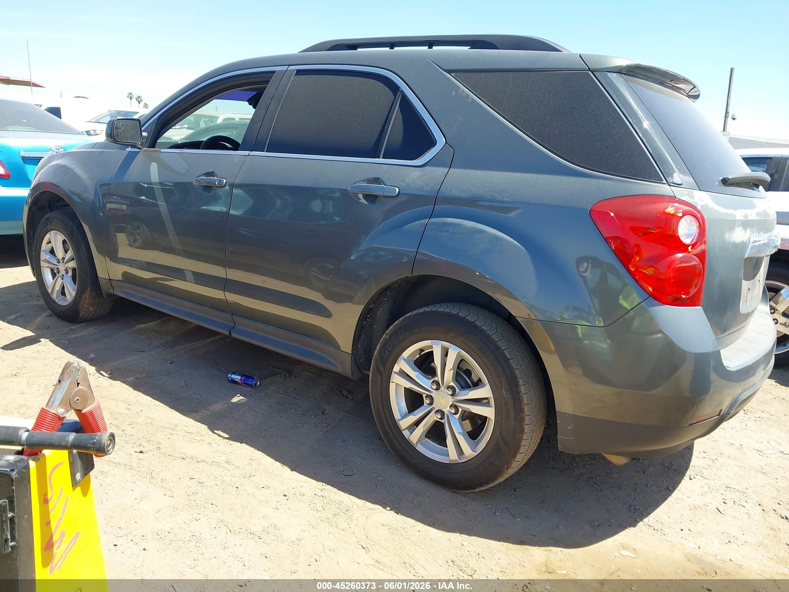2012 Chevrolet Equinox 1lt Gray vin: 2GNALDEK6C6400323