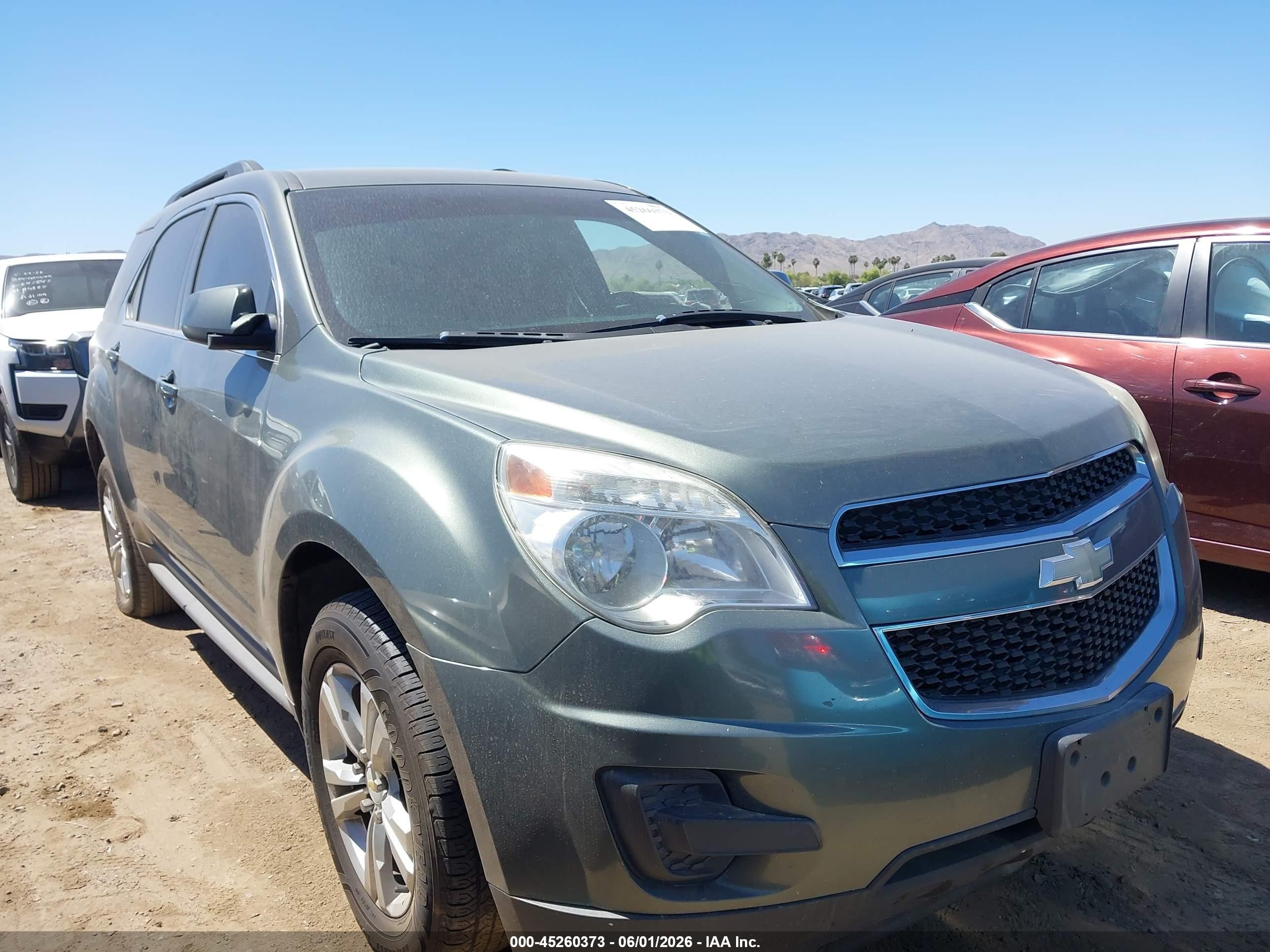 2012 Chevrolet Equinox 1lt Gray vin: 2GNALDEK6C6400323