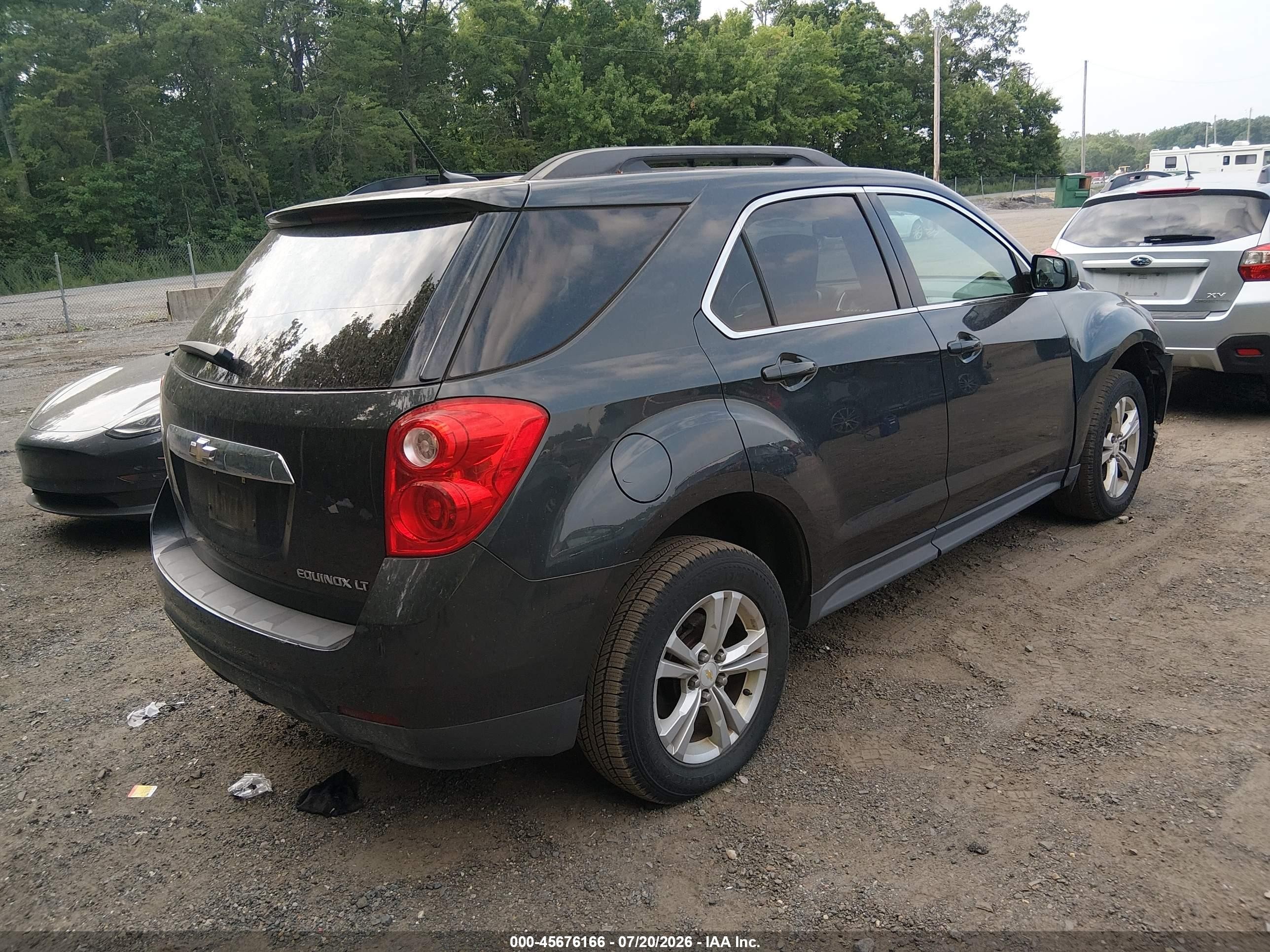 2013 Chevrolet Equinox Lt Gray vin: 2GNALDEK6D1175593