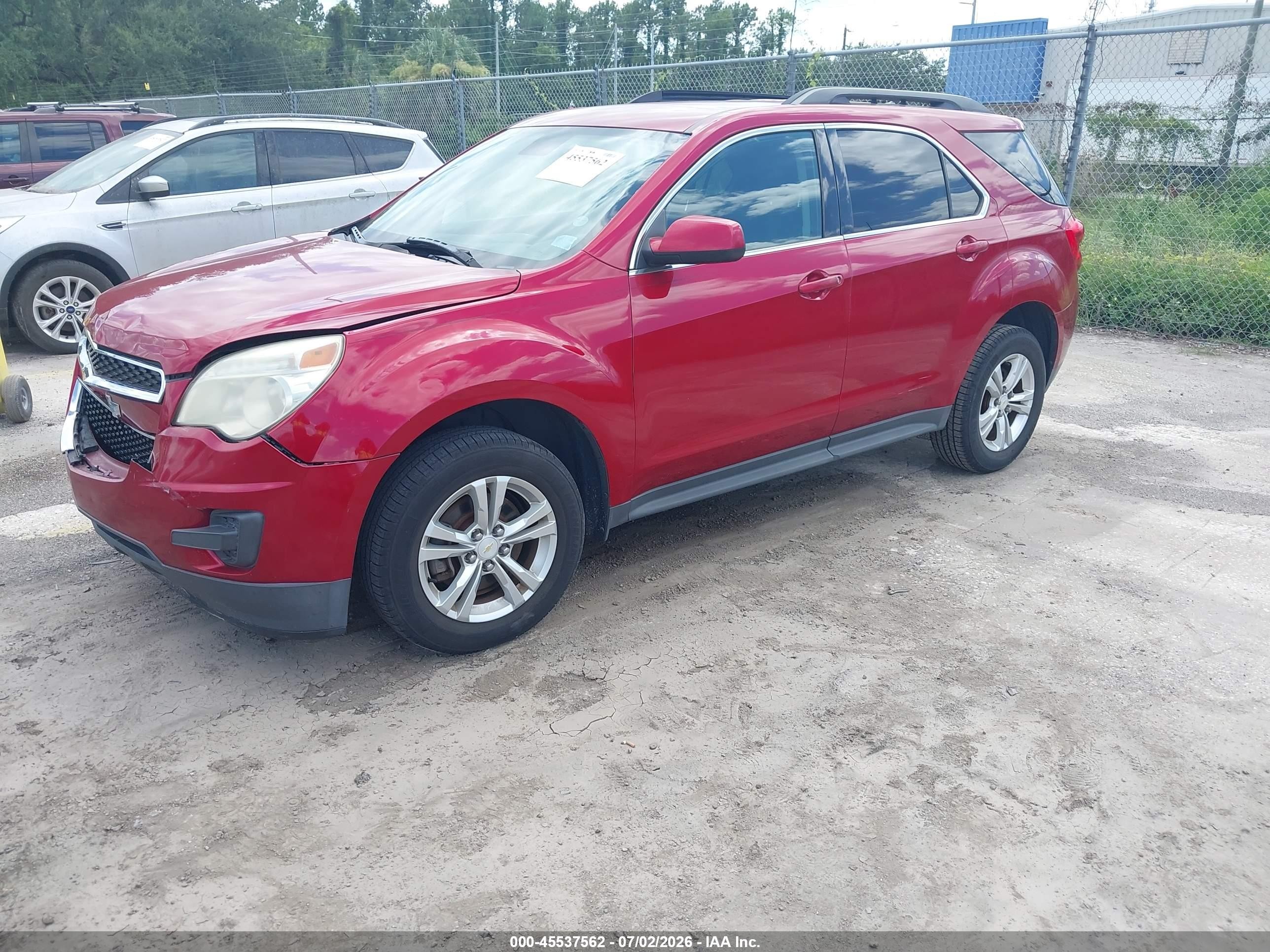 2013 Chevrolet Equinox 1lt Red vin: 2GNALDEK6D1200475