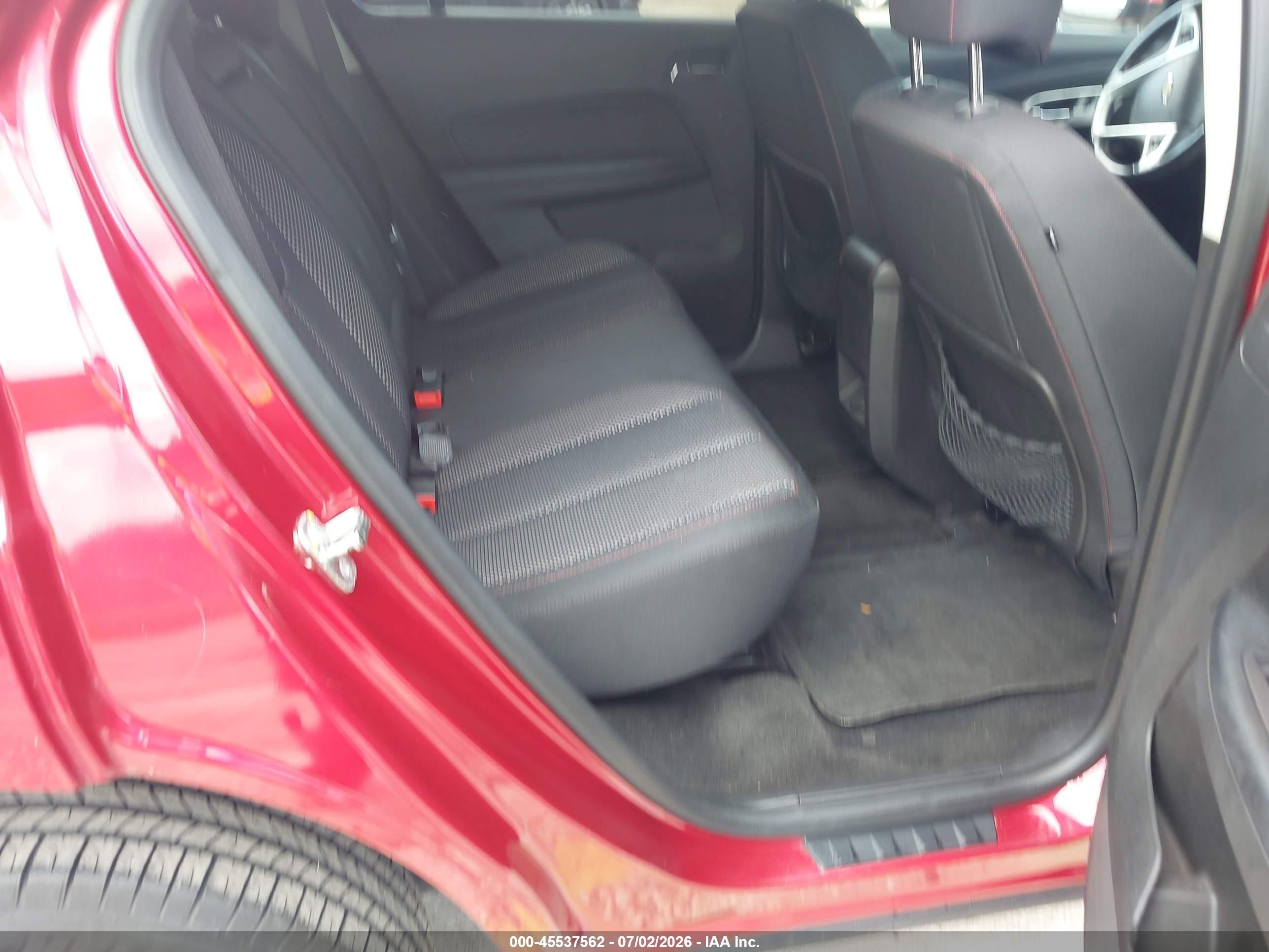 2013 Chevrolet Equinox 1lt Red vin: 2GNALDEK6D1200475