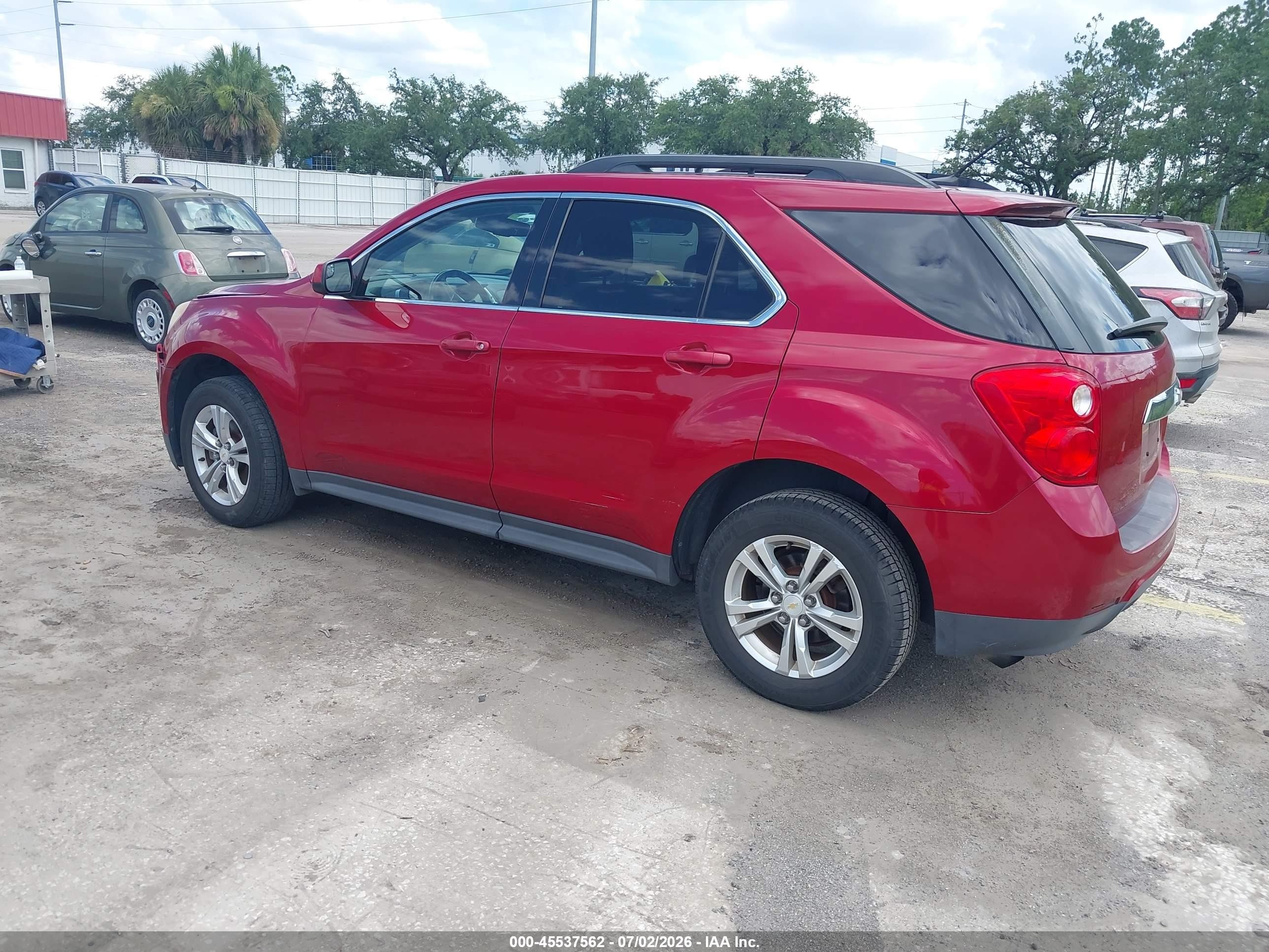 2013 Chevrolet Equinox 1lt Red vin: 2GNALDEK6D1200475