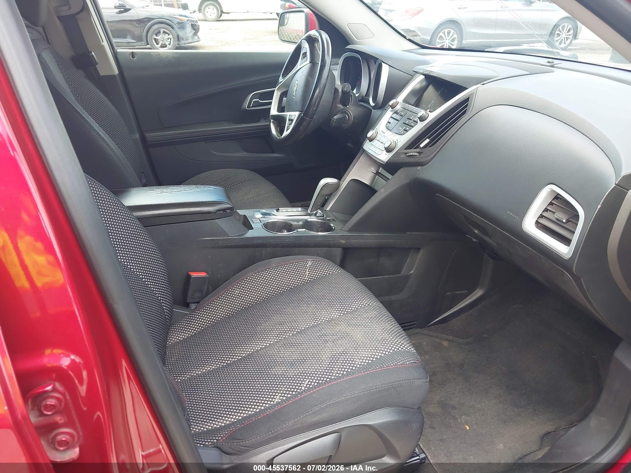 2013 Chevrolet Equinox 1lt Red vin: 2GNALDEK6D1200475