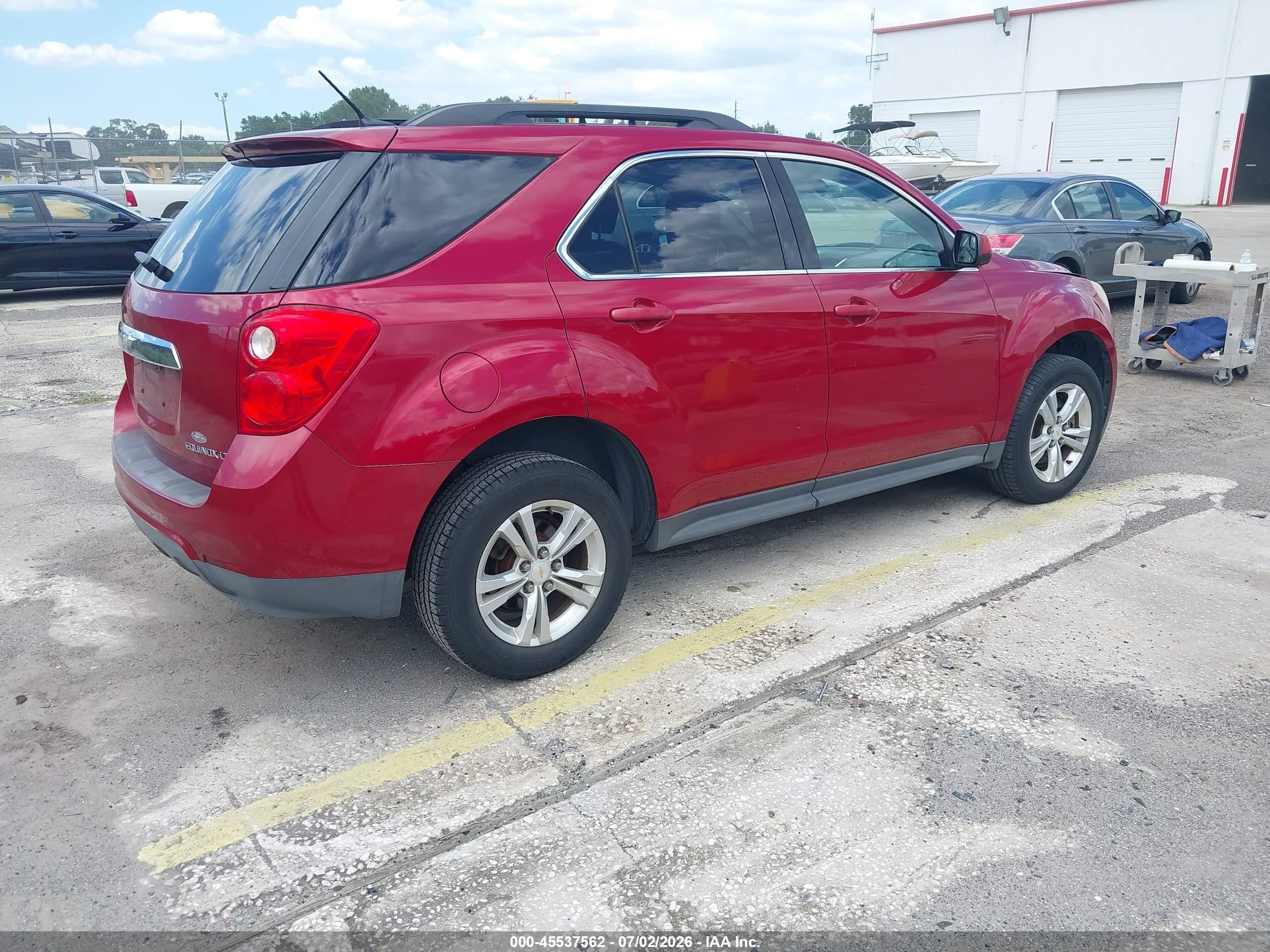2013 Chevrolet Equinox 1lt Red vin: 2GNALDEK6D1200475