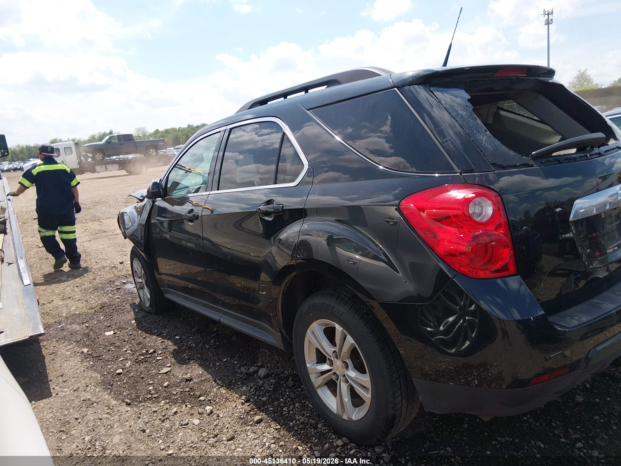 2013 Chevrolet Equinox 1lt Black vin: 2GNALDEK6D6106440