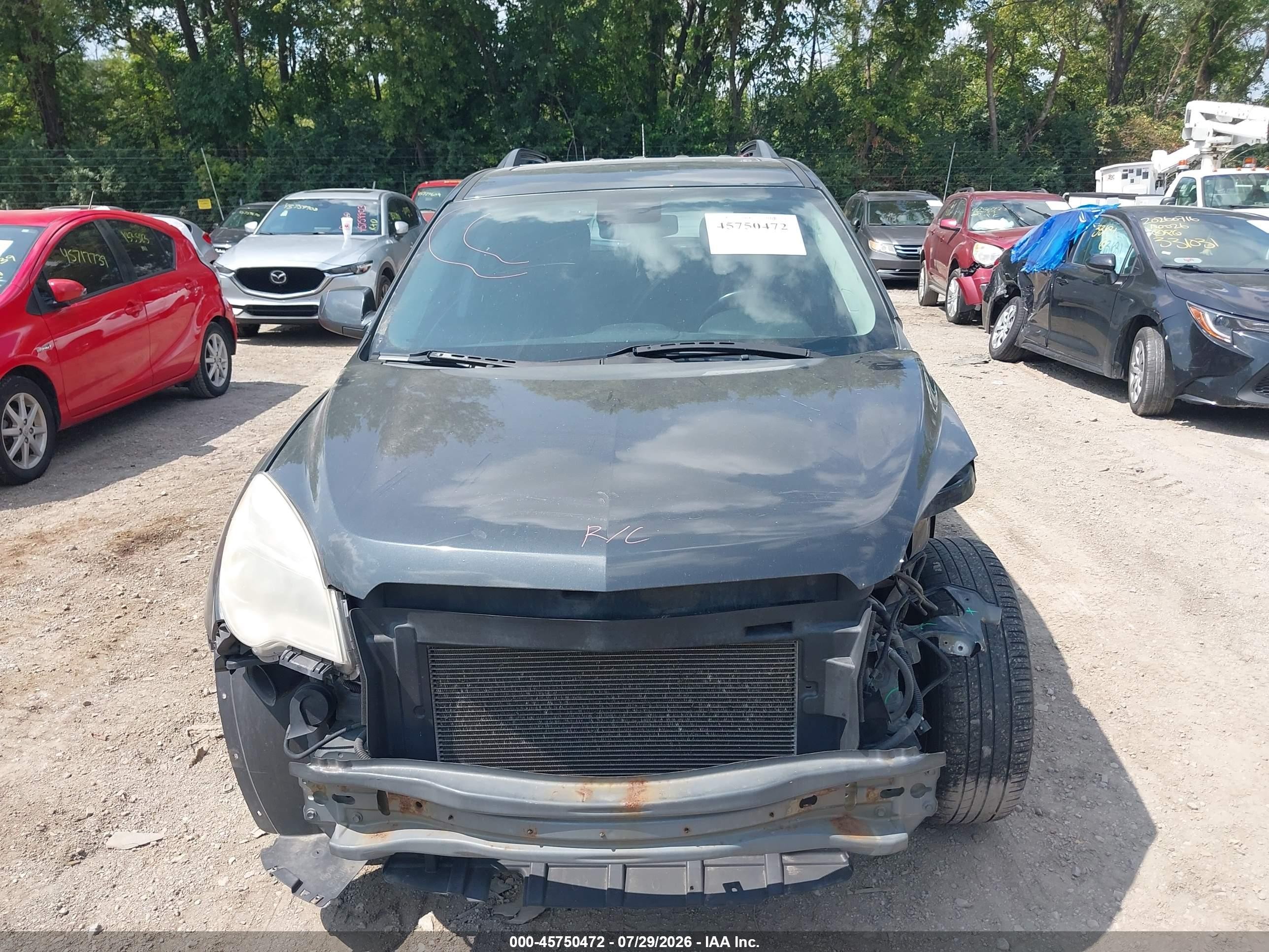 2013 Chevrolet Equinox Lt Gray vin: 2GNALDEK6D6257035