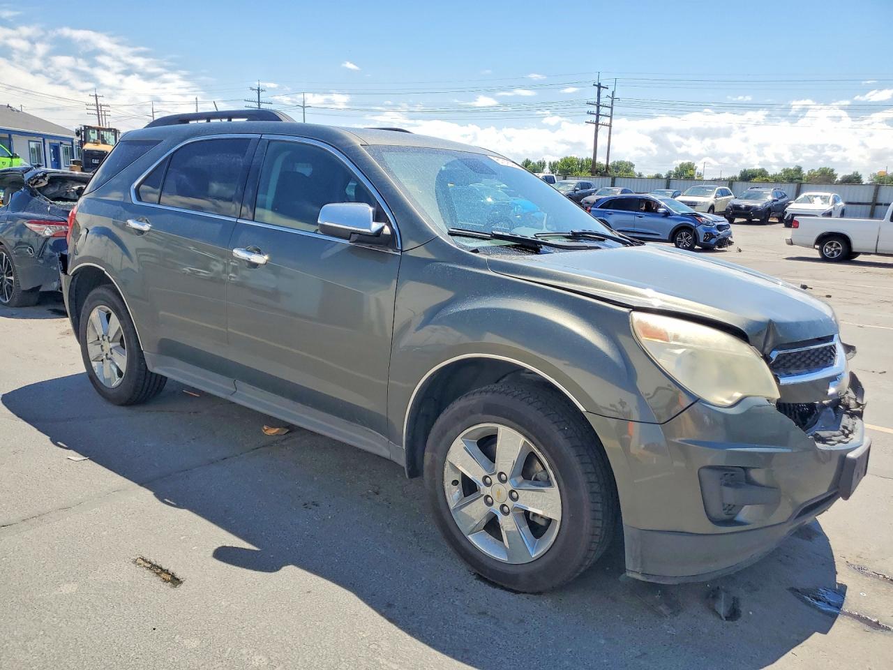 2011 Chevrolet Equinox Серый vin: 2GNALDEK6D6283487