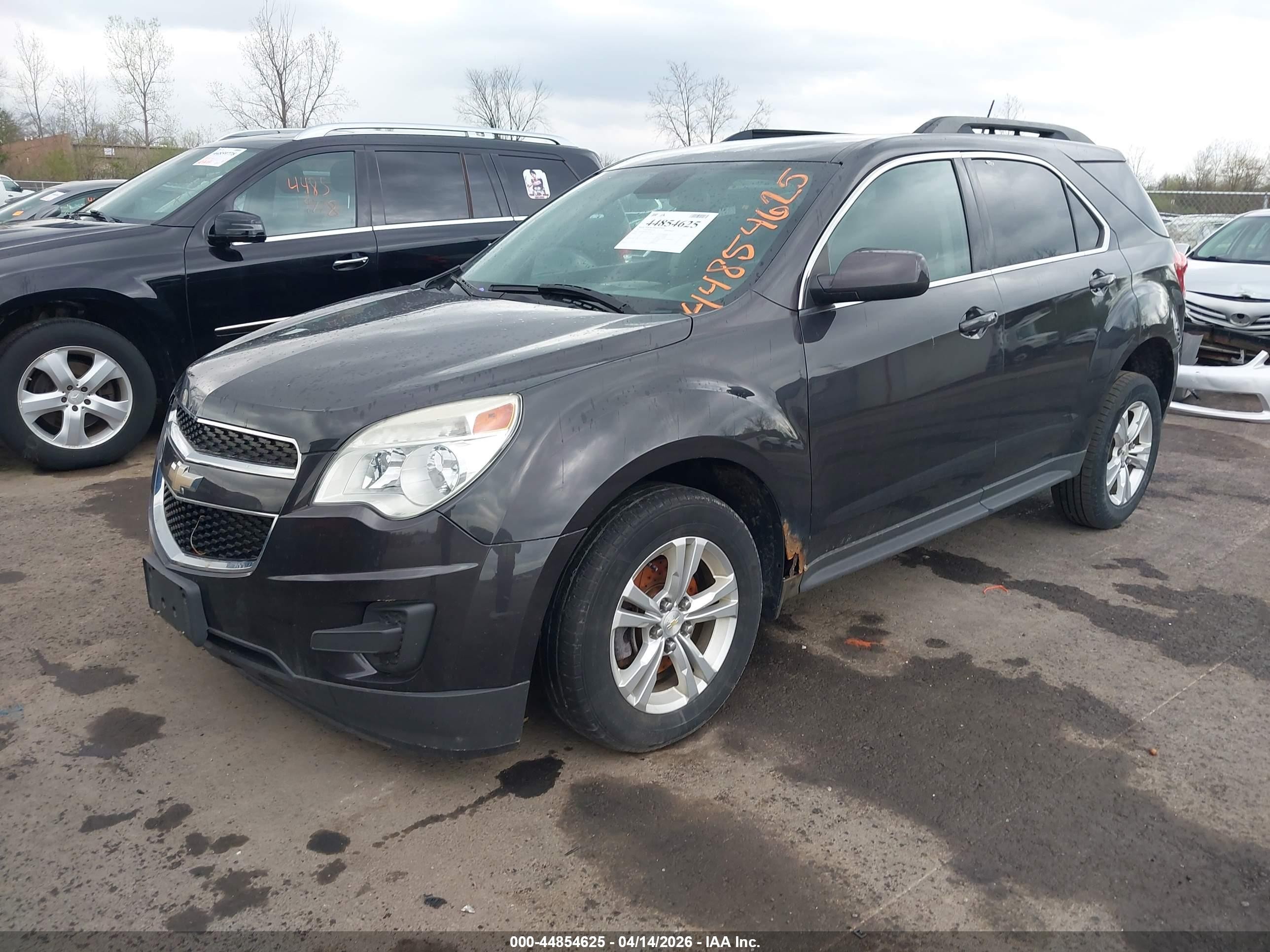 2013 Chevrolet Equinox 1lt Gray vin: 2GNALDEK6D6324698
