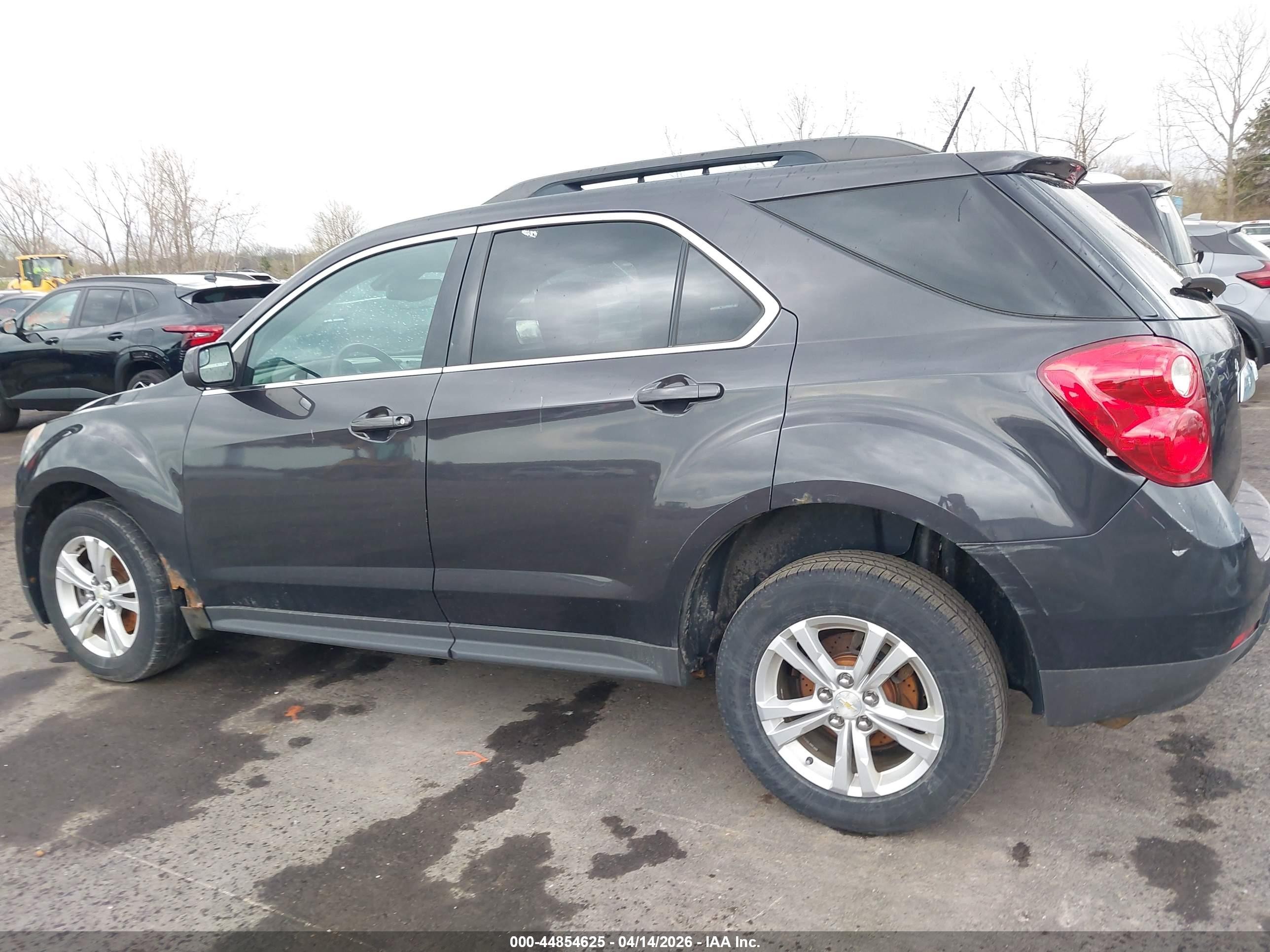 2013 Chevrolet Equinox 1lt Gray vin: 2GNALDEK6D6324698