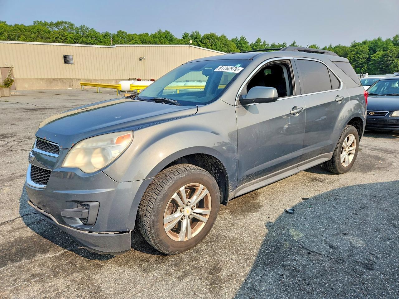 2013 Chevrolet Equinox Lt Gray vin: 2GNALDEK6D6413607