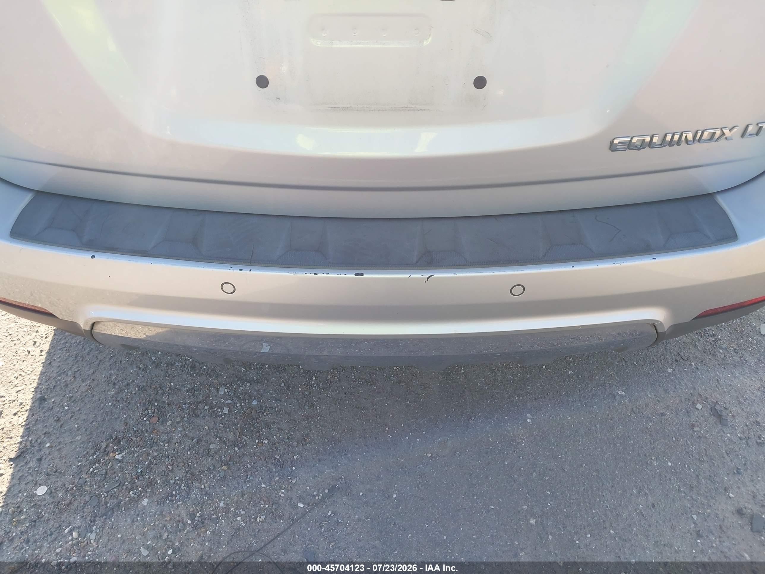 2015 Chevrolet Equinox Ltz Silver vin: 2GNALDEK6F6263999
