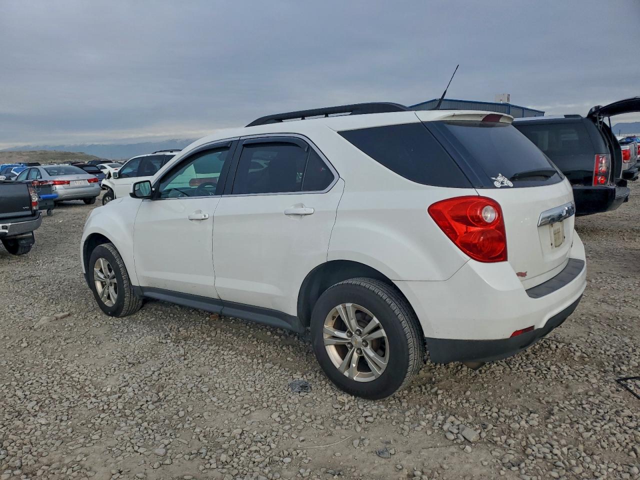 2012 Chevrolet Equinox Lt White vin: 2GNALDEK7C1268363