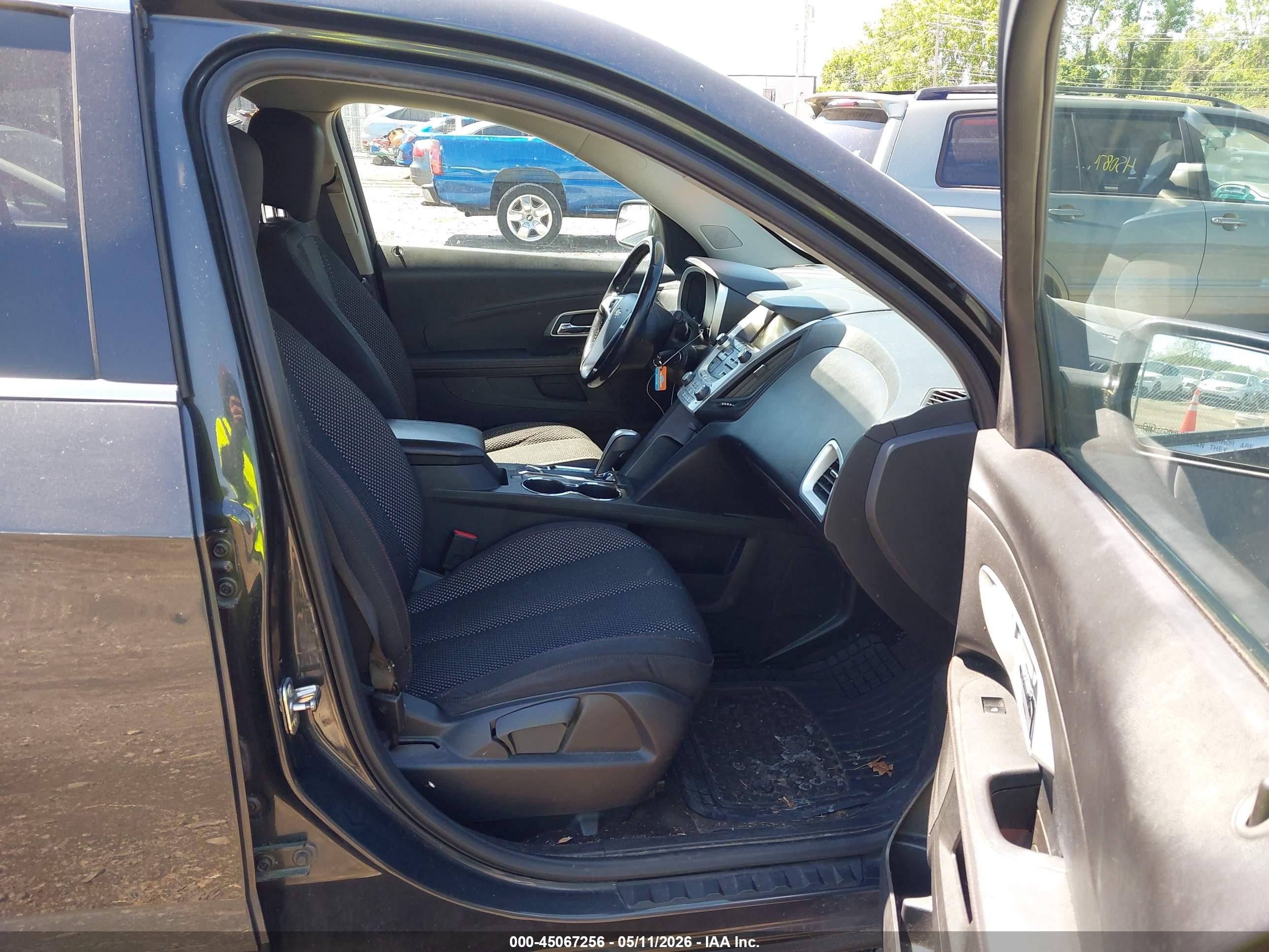 2012 Chevrolet Equinox 1lt Gray vin: 2GNALDEK7C1319781