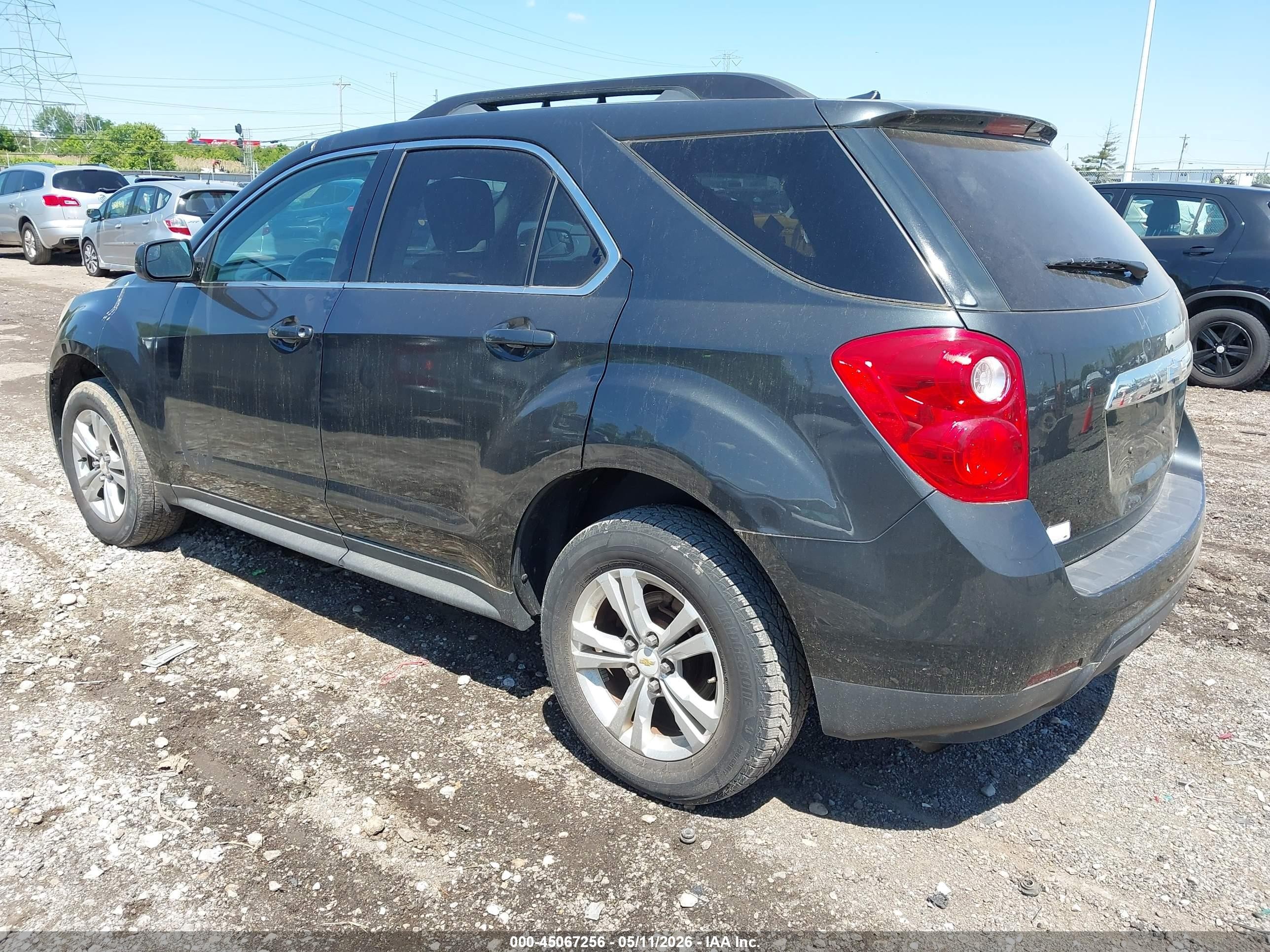 2012 Chevrolet Equinox 1lt Gray vin: 2GNALDEK7C1319781