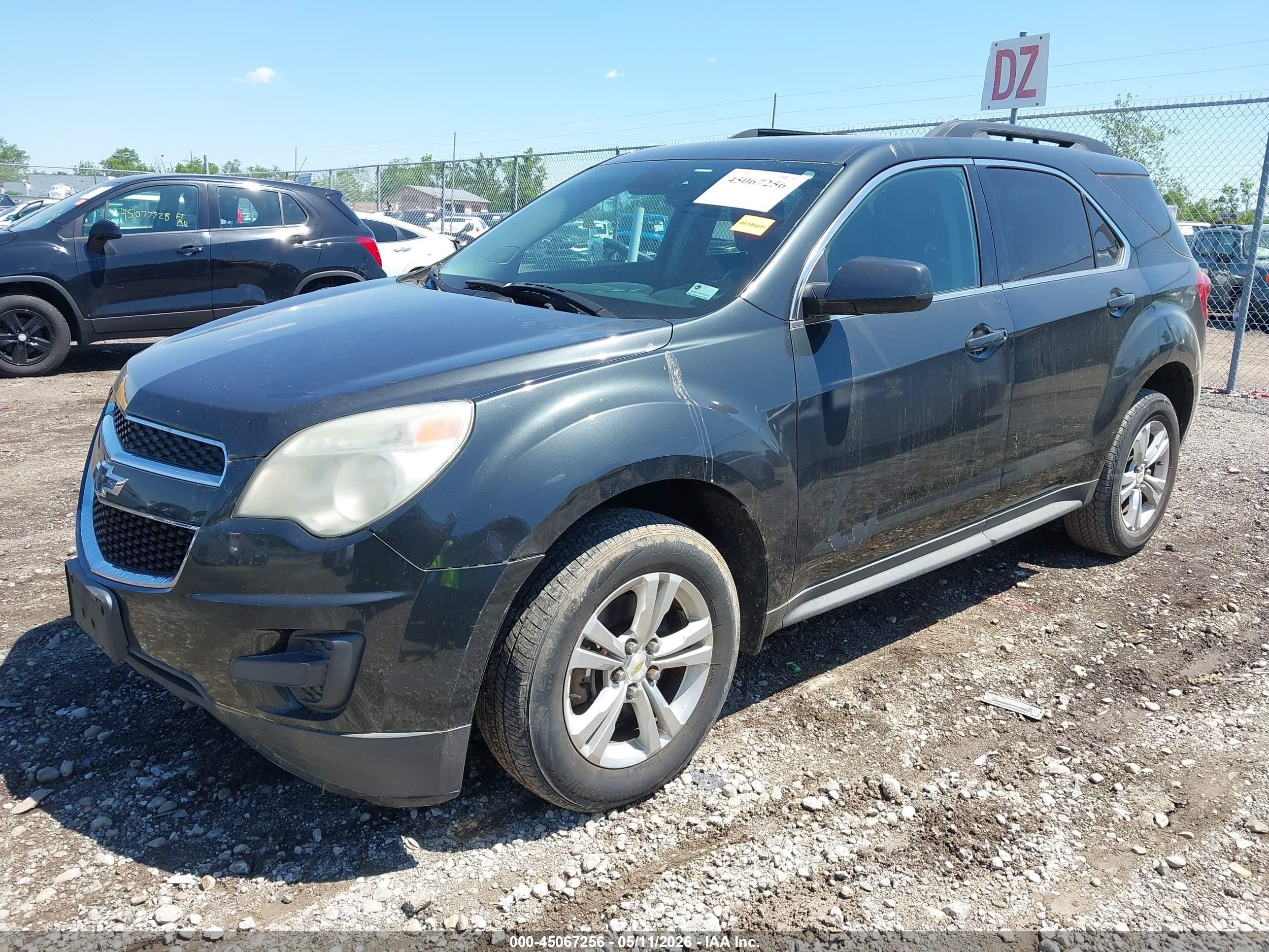 2012 Chevrolet Equinox 1lt Gray vin: 2GNALDEK7C1319781