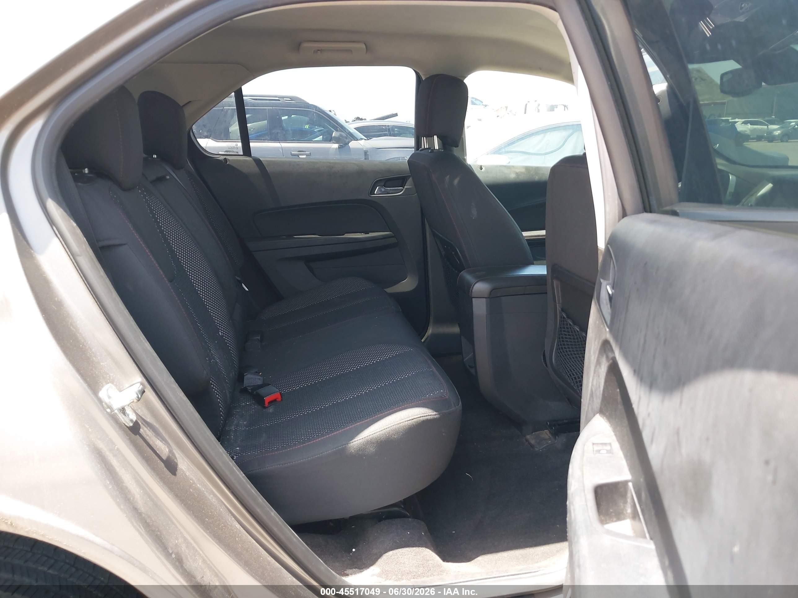 2012 Chevrolet Equinox Lt W/1lt Gray vin: 2GNALDEK7C6151269