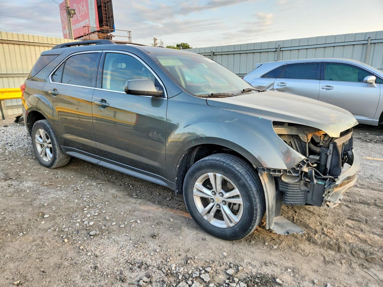 2012 Chevrolet Equinox Lt Gray vin: 2GNALDEK7C6262176