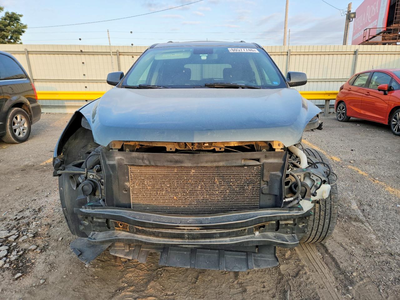 2012 Chevrolet Equinox Lt Gray vin: 2GNALDEK7C6262176