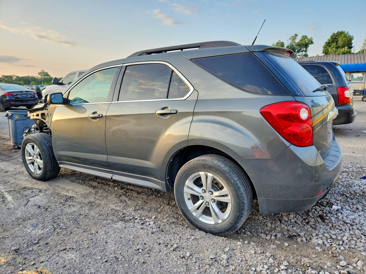 2012 Chevrolet Equinox Lt Gray vin: 2GNALDEK7C6262176