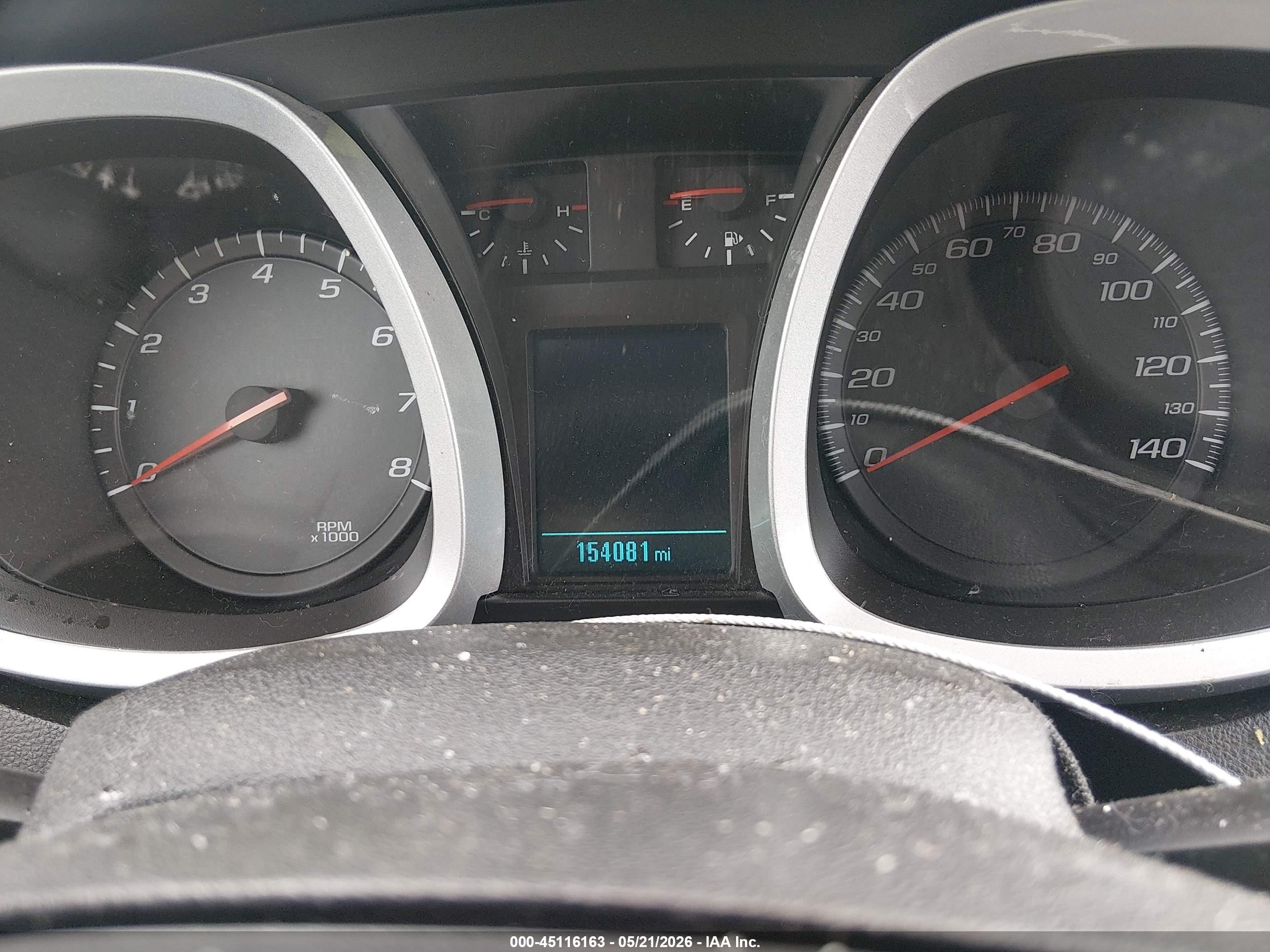 2012 Chevrolet Equinox 1lt Gray vin: 2GNALDEK7C6264171