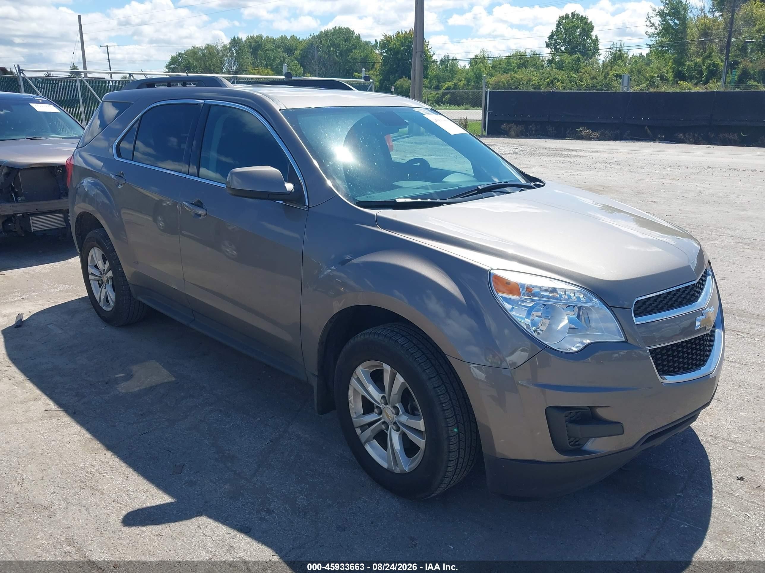 2012 Chevrolet Equinox Lt W/1lt Коричневый vin: 2GNALDEK7C6273761