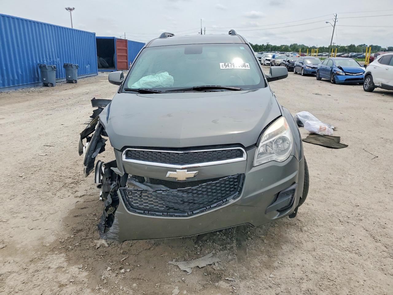 2012 Chevrolet Equinox Lt Gray vin: 2GNALDEK7C6305205