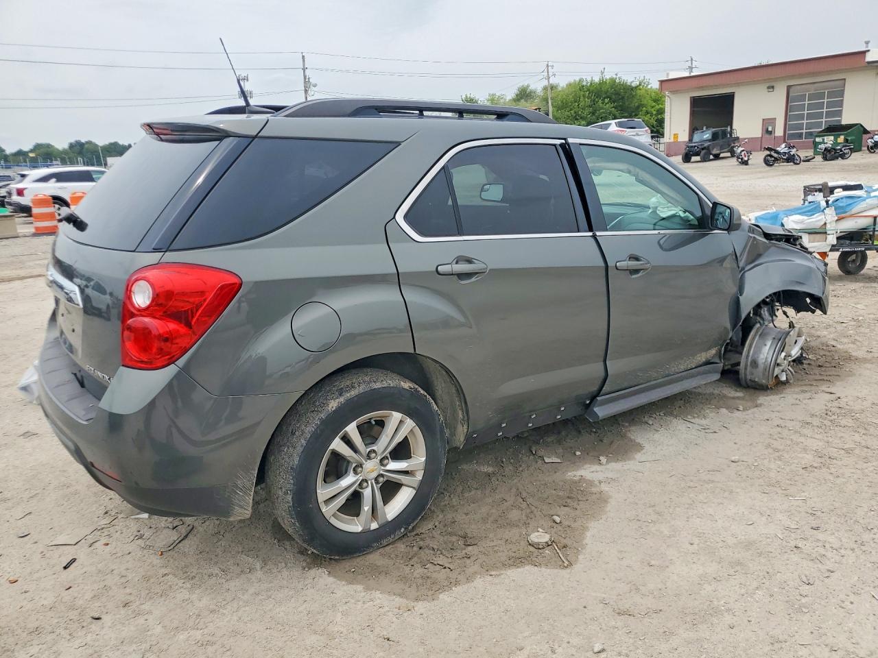 2012 Chevrolet Equinox Lt Gray vin: 2GNALDEK7C6305205