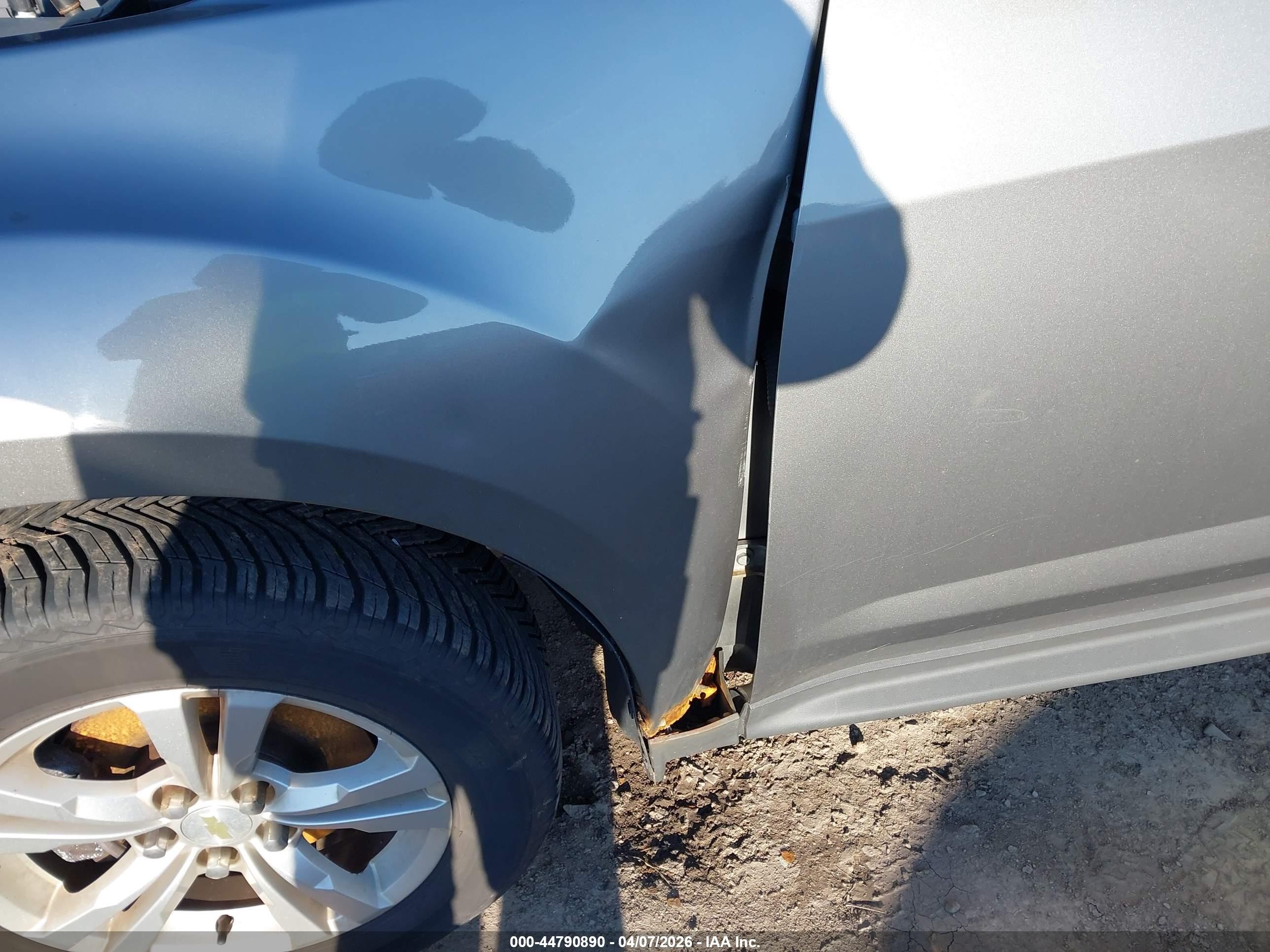 2012 Chevrolet Equinox 1lt Gray vin: 2GNALDEK7C6329343