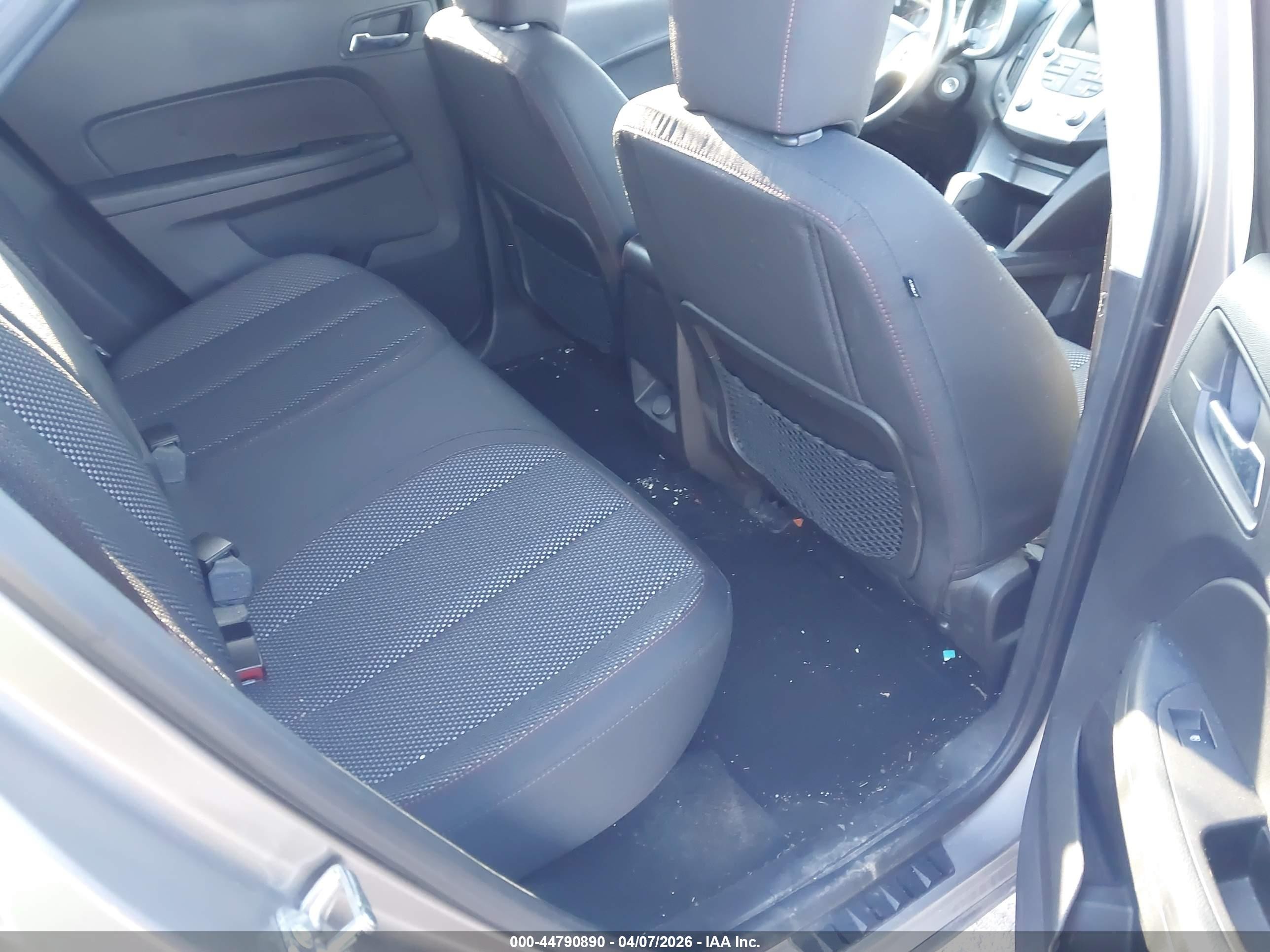 2012 Chevrolet Equinox 1lt Gray vin: 2GNALDEK7C6329343