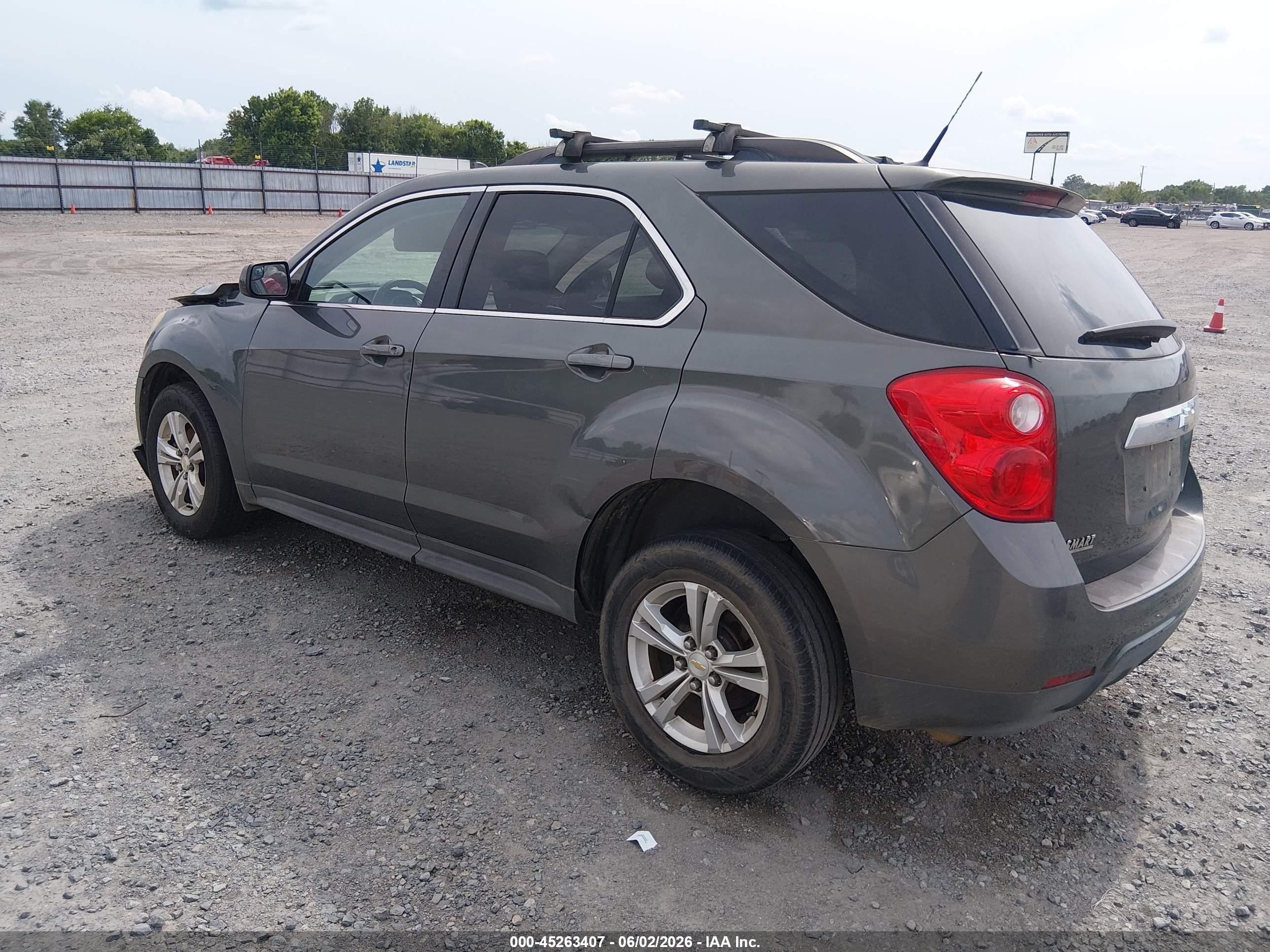 2012 Chevrolet Equinox 1lt Gray vin: 2GNALDEK7C6341671