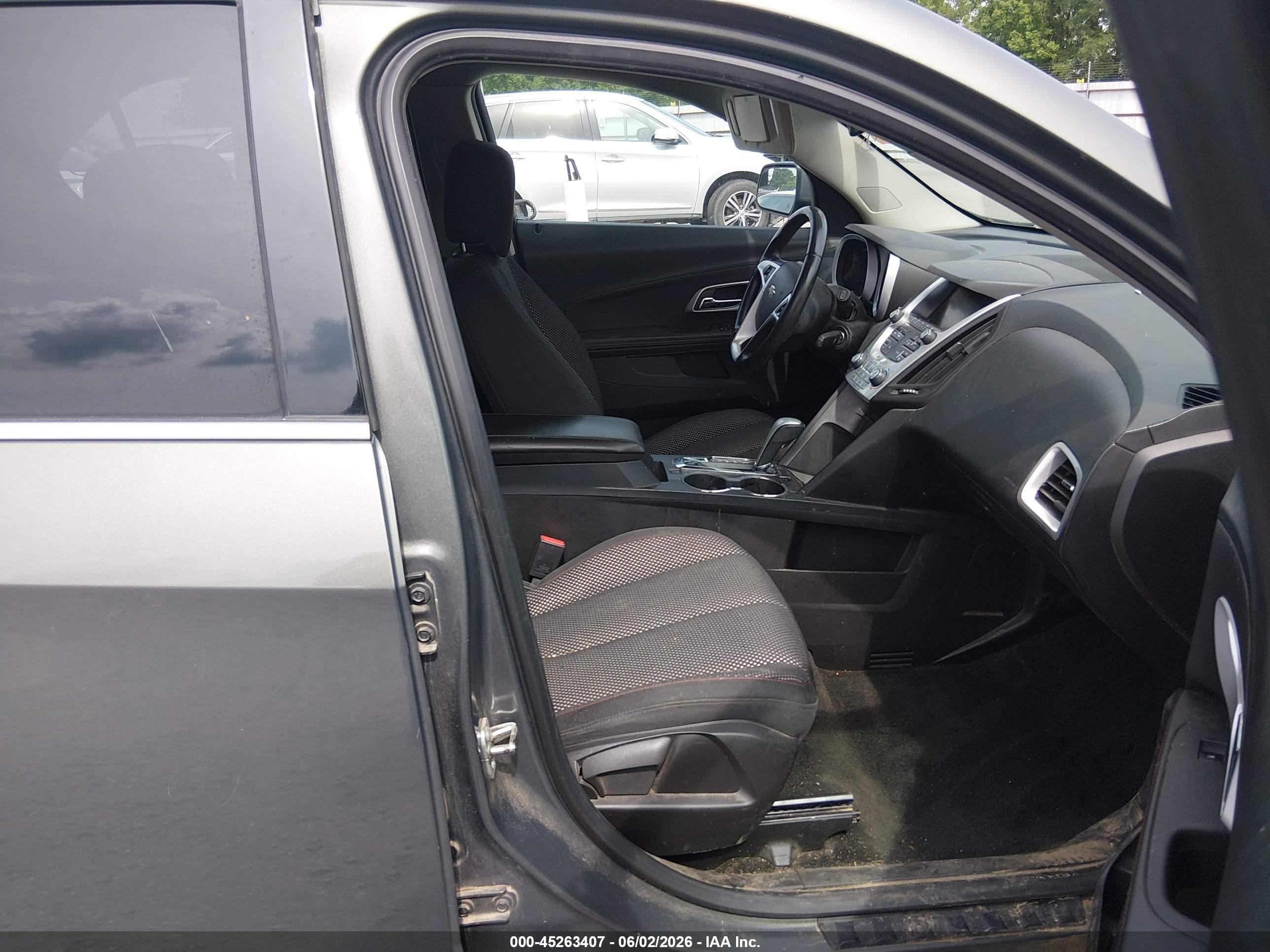2012 Chevrolet Equinox 1lt Gray vin: 2GNALDEK7C6341671