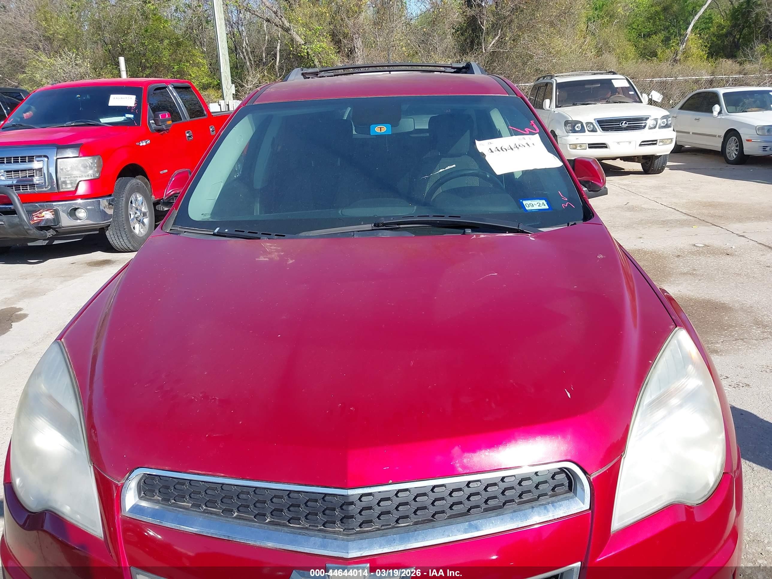 2013 Chevrolet Equinox 1lt Red vin: 2GNALDEK7D1191995