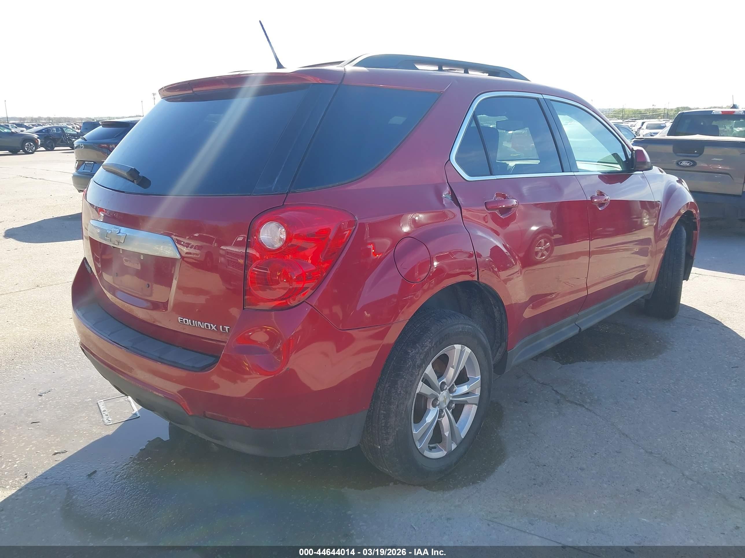 2013 Chevrolet Equinox 1lt Red vin: 2GNALDEK7D1191995