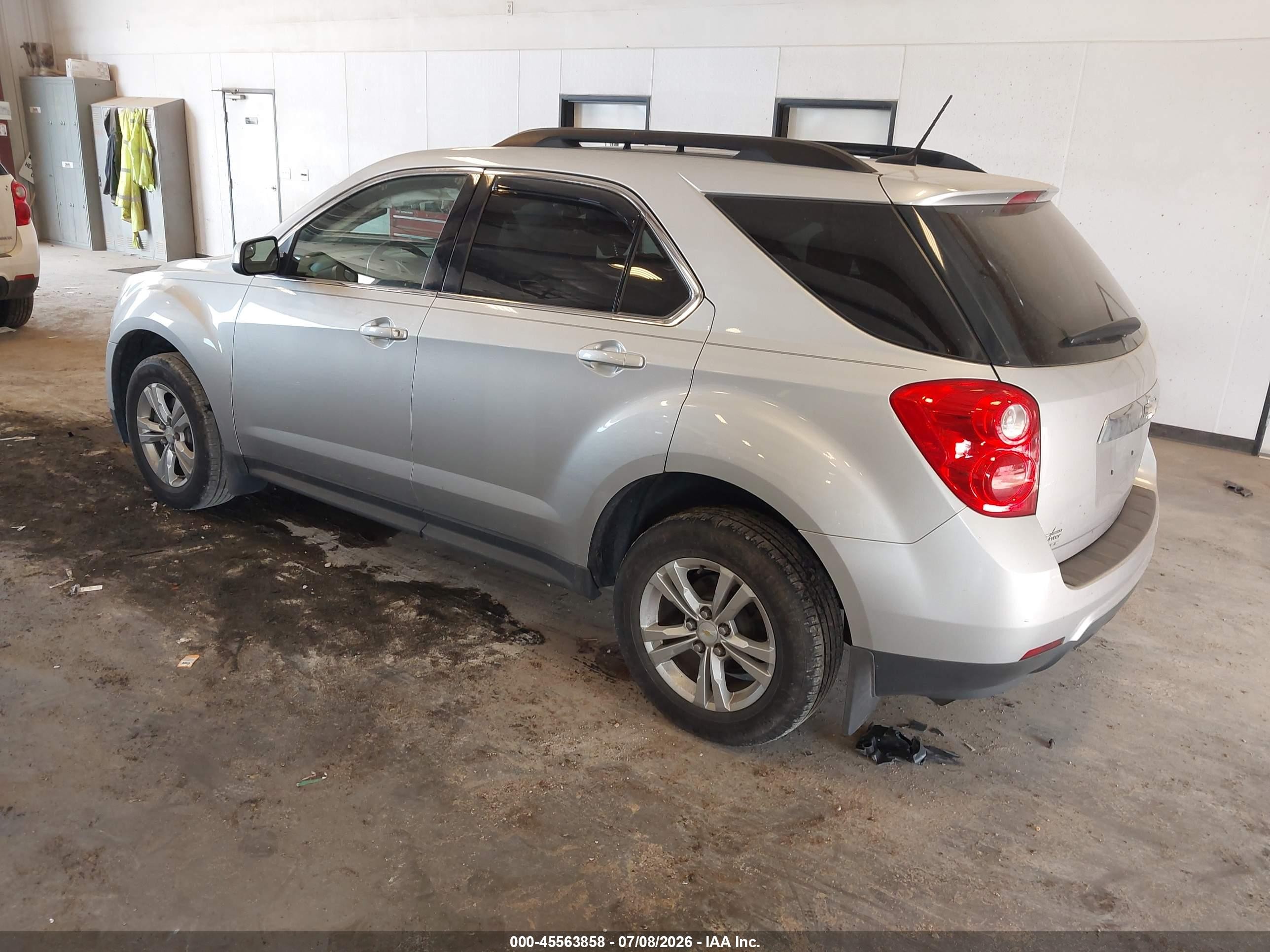 2013 Chevrolet Equinox Lt Silver vin: 2GNALDEK7D1268879