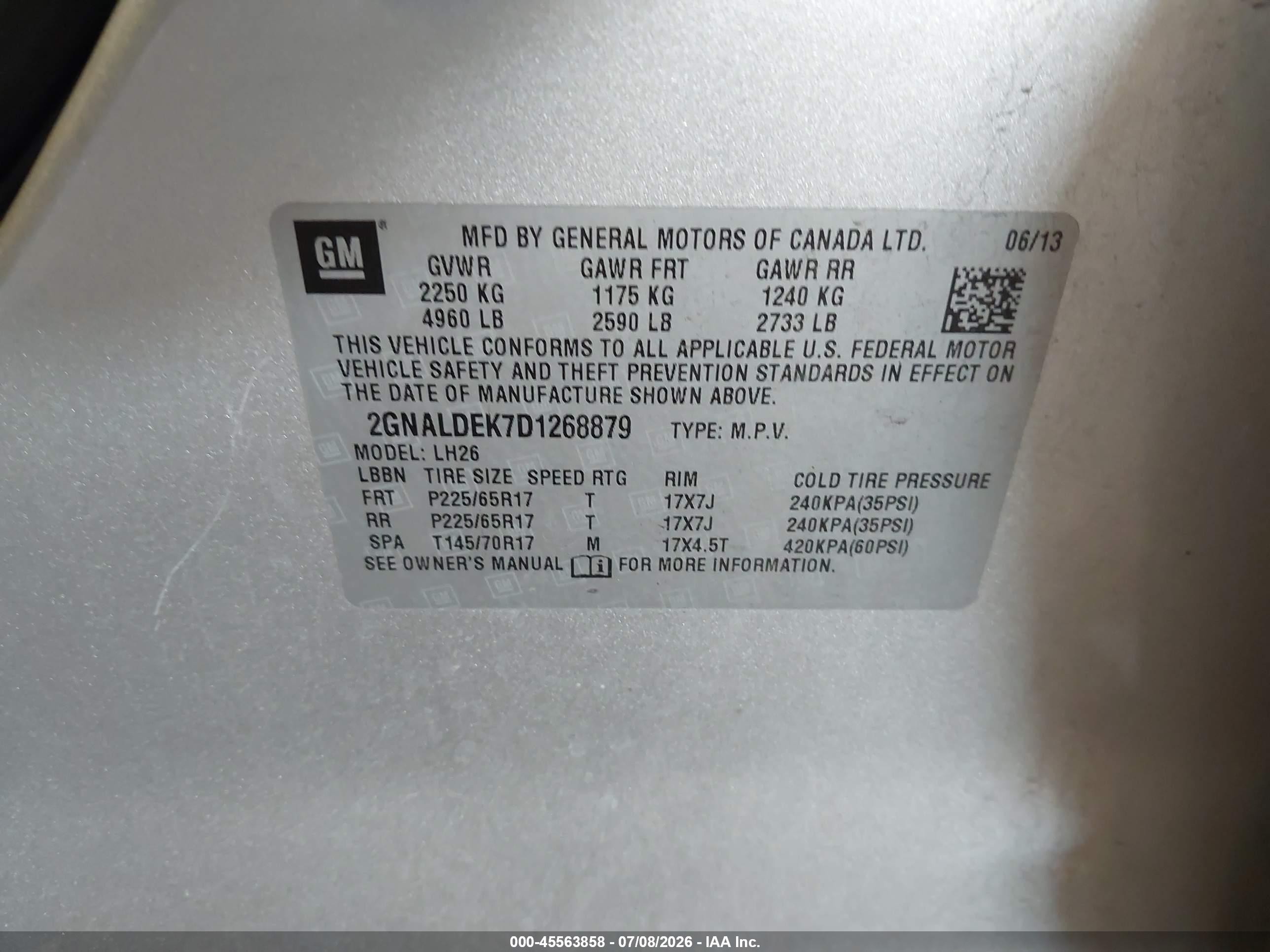 2013 Chevrolet Equinox Lt Silver vin: 2GNALDEK7D1268879