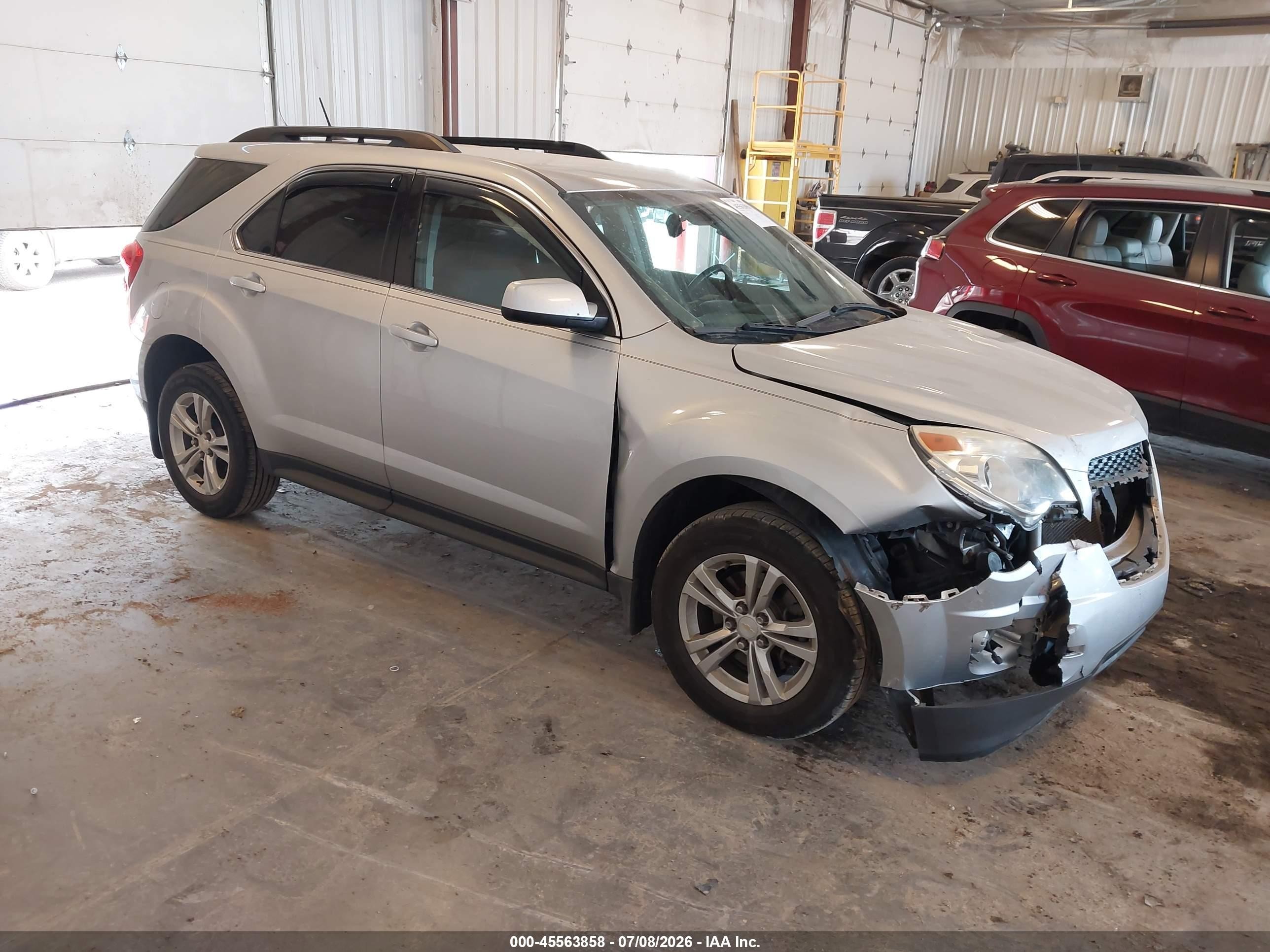 2013 Chevrolet Equinox Lt Silver vin: 2GNALDEK7D1268879