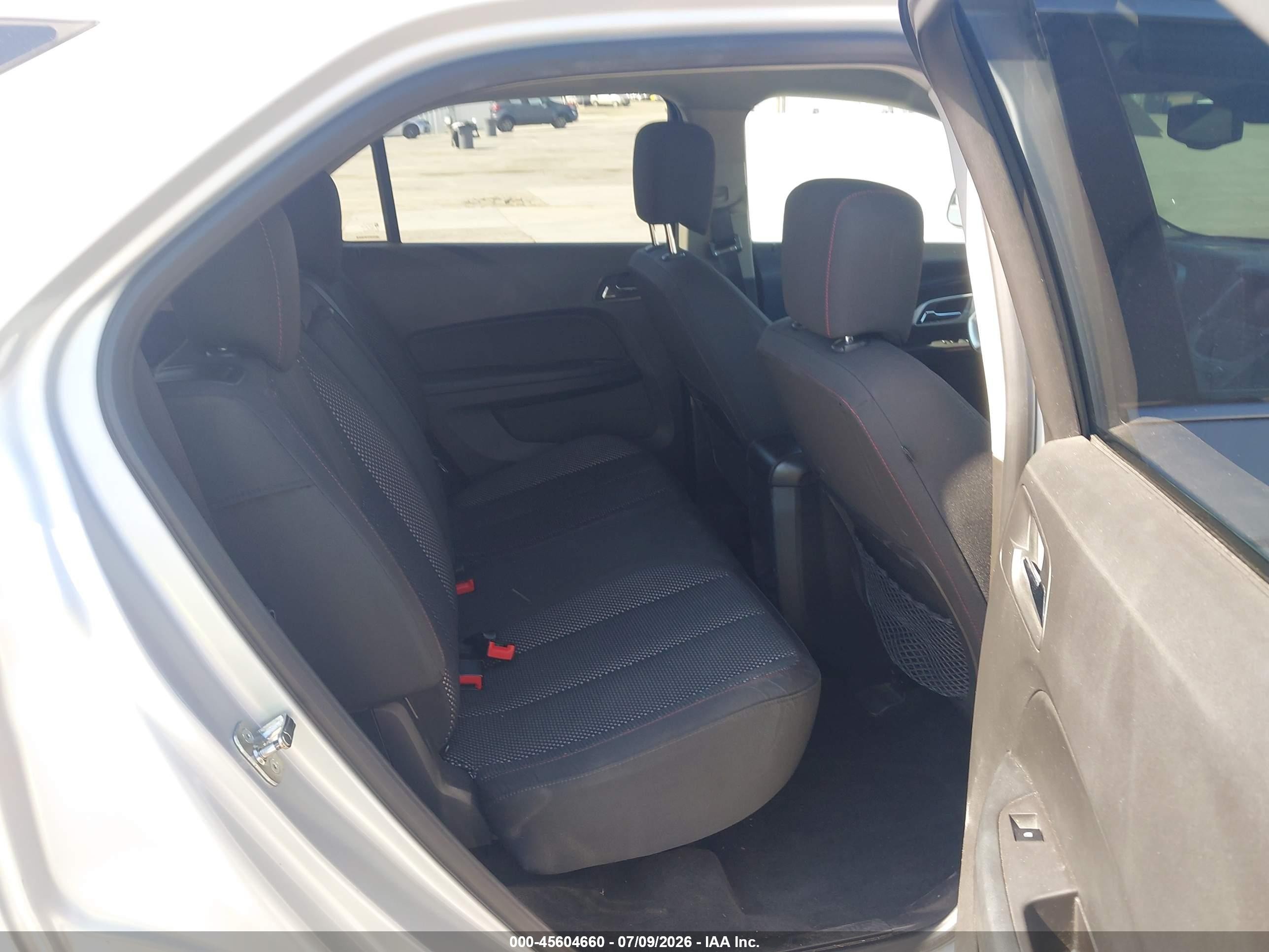 2013 Chevrolet Equinox 1lt Silver vin: 2GNALDEK7D6102736