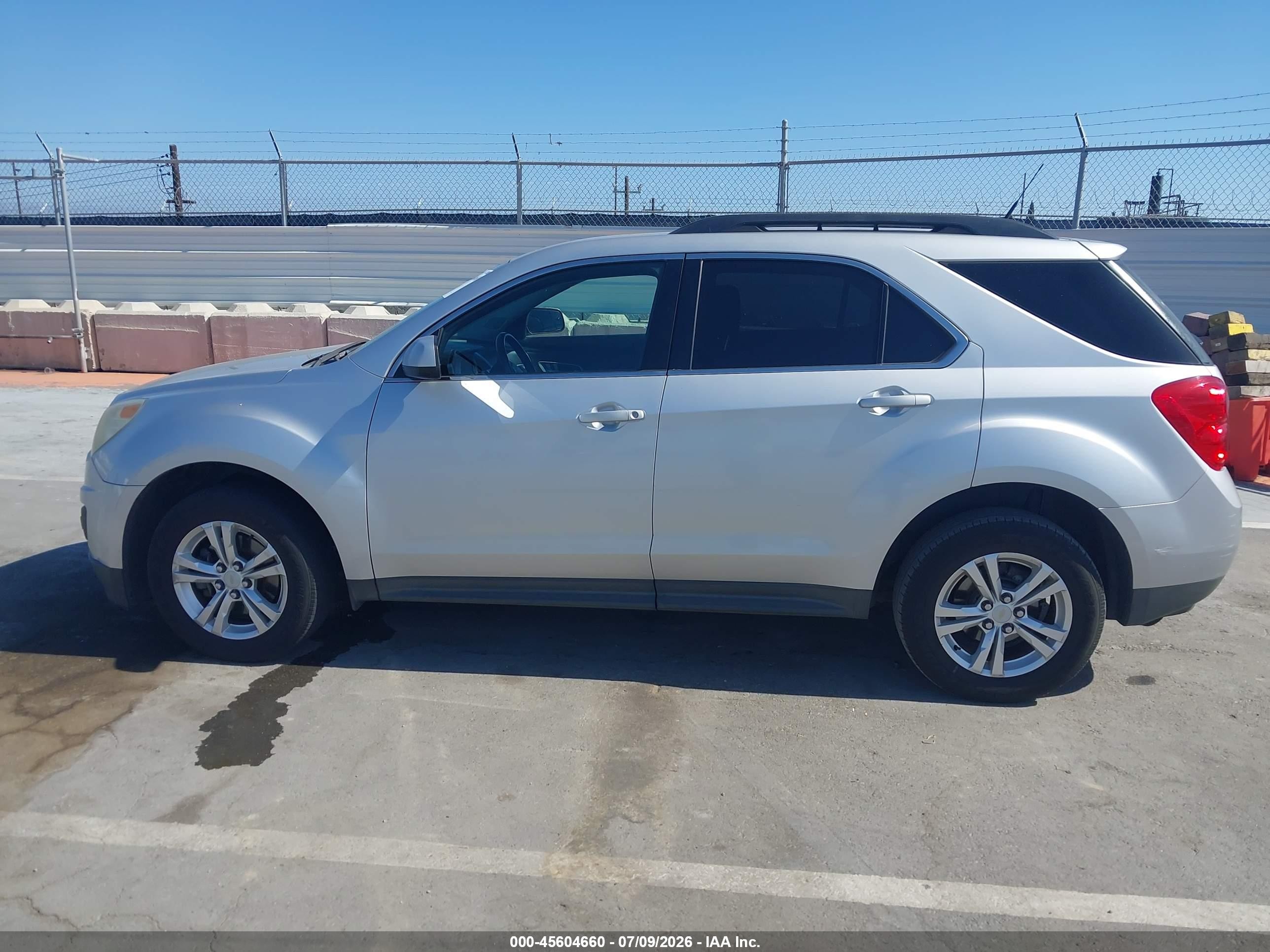 2013 Chevrolet Equinox 1lt Silver vin: 2GNALDEK7D6102736