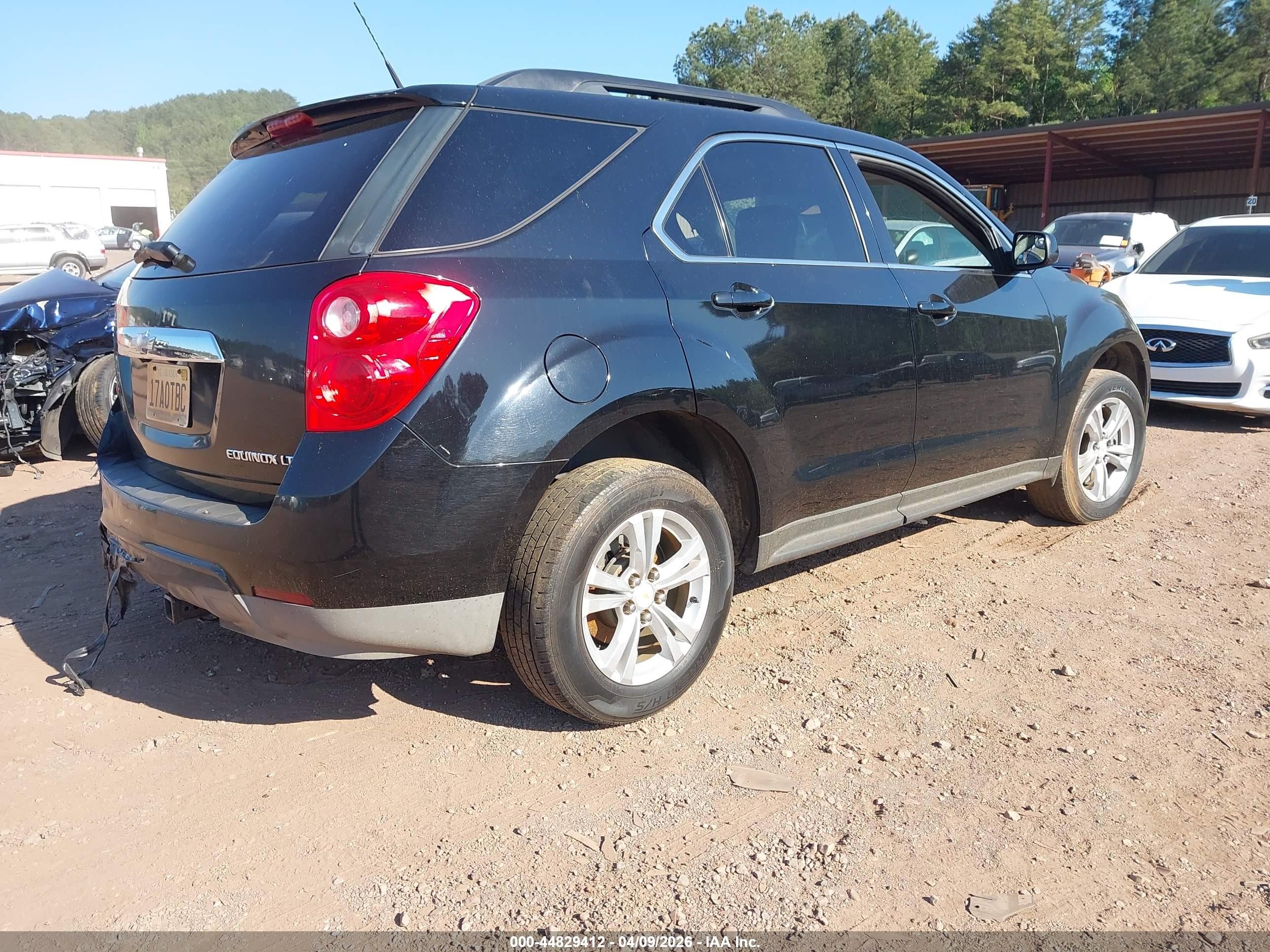 2013 Chevrolet Equinox 1lt Черный vin: 2GNALDEK7D6110481